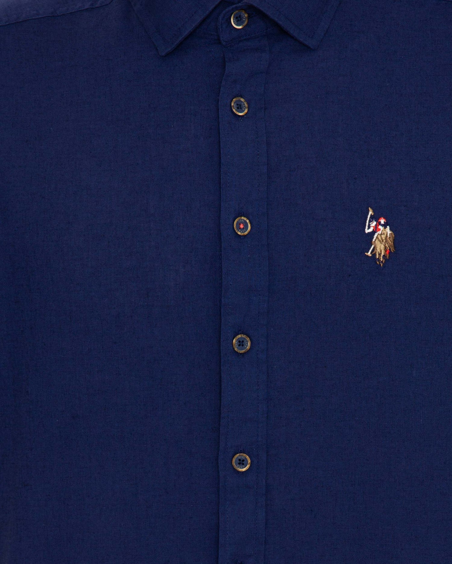 Dark Blue Shirt Long Sleeve U.S. Polo Assn.