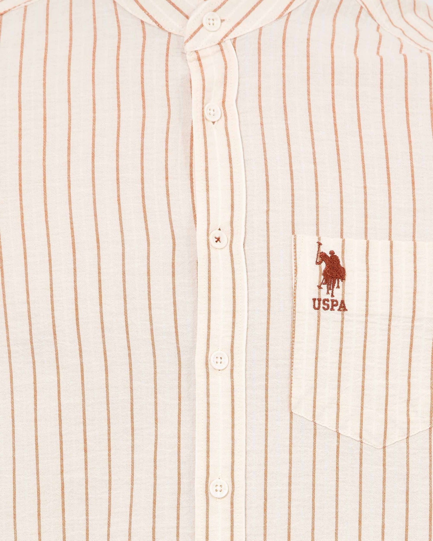 Beige Shirt Long Sleeve U.S. Polo Assn.