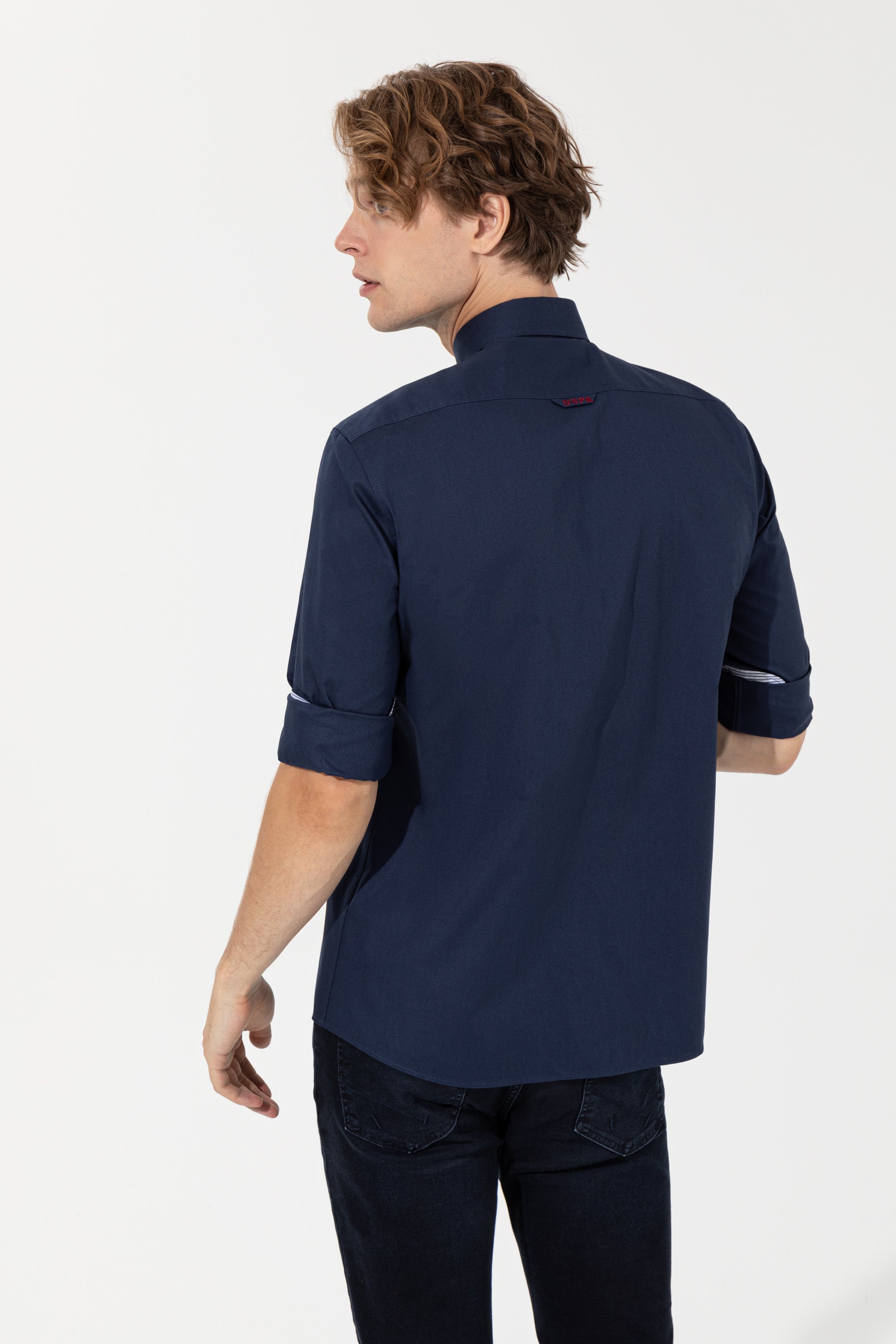 Dark Blue Shirt Long Sleeve U.S. Polo Assn.