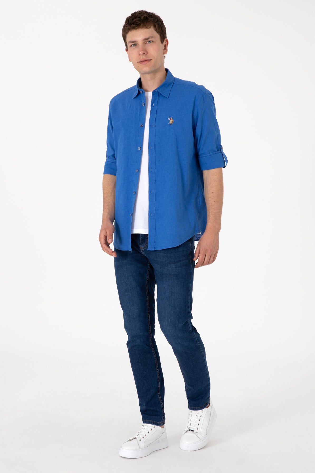 U.S. Polo Assn._Indigo_Shirt Long Sleeve_G081SZ0040 2082527_VR028_05