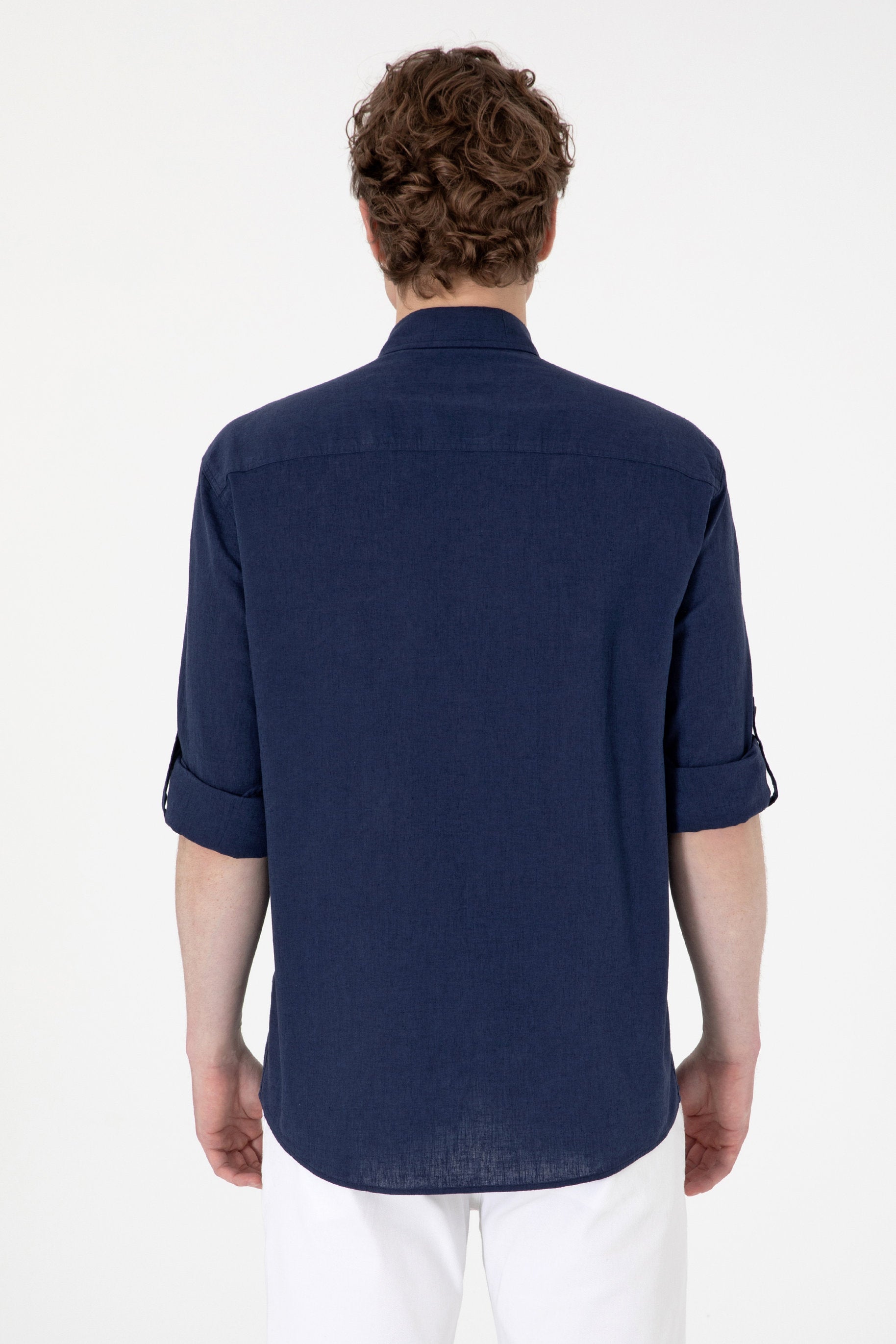 U.S. Polo Assn._Navy Shirt Long Sleeve_G081SZ0040 2082527_VR033_05