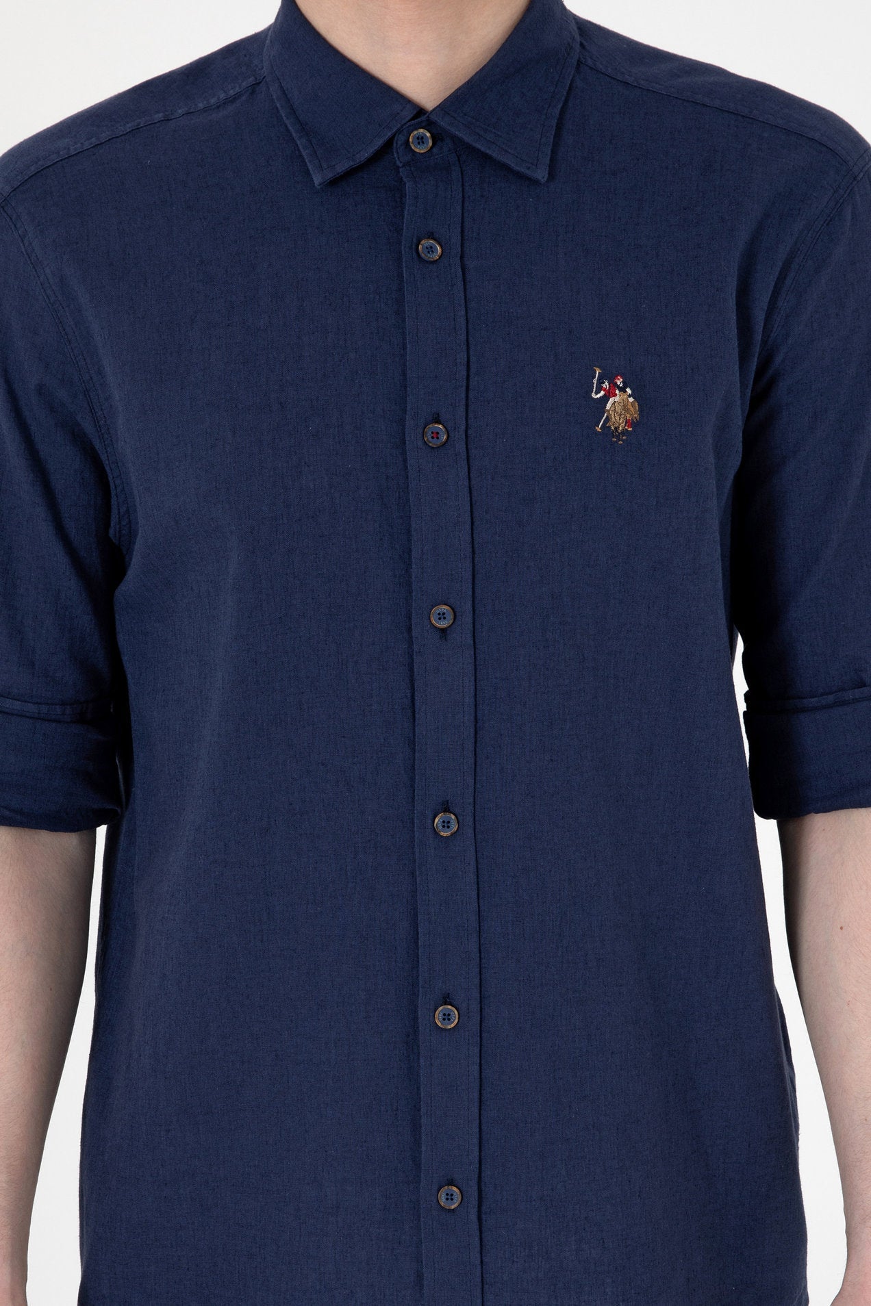 U.S. Polo Assn._Navy Shirt Long Sleeve_G081SZ0040 2082527_VR033_06