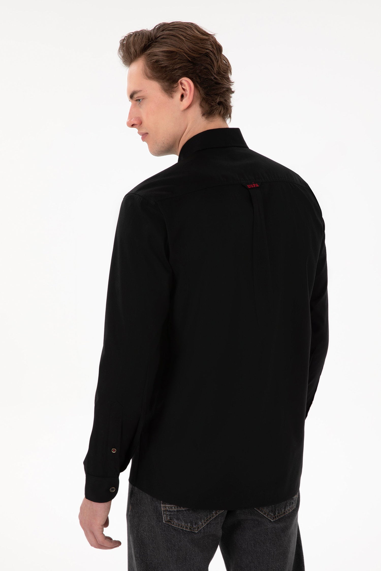 U.S. Polo Assn._Black Shirt Long Sleeve_G081SZ0040 2083079_VR046_05