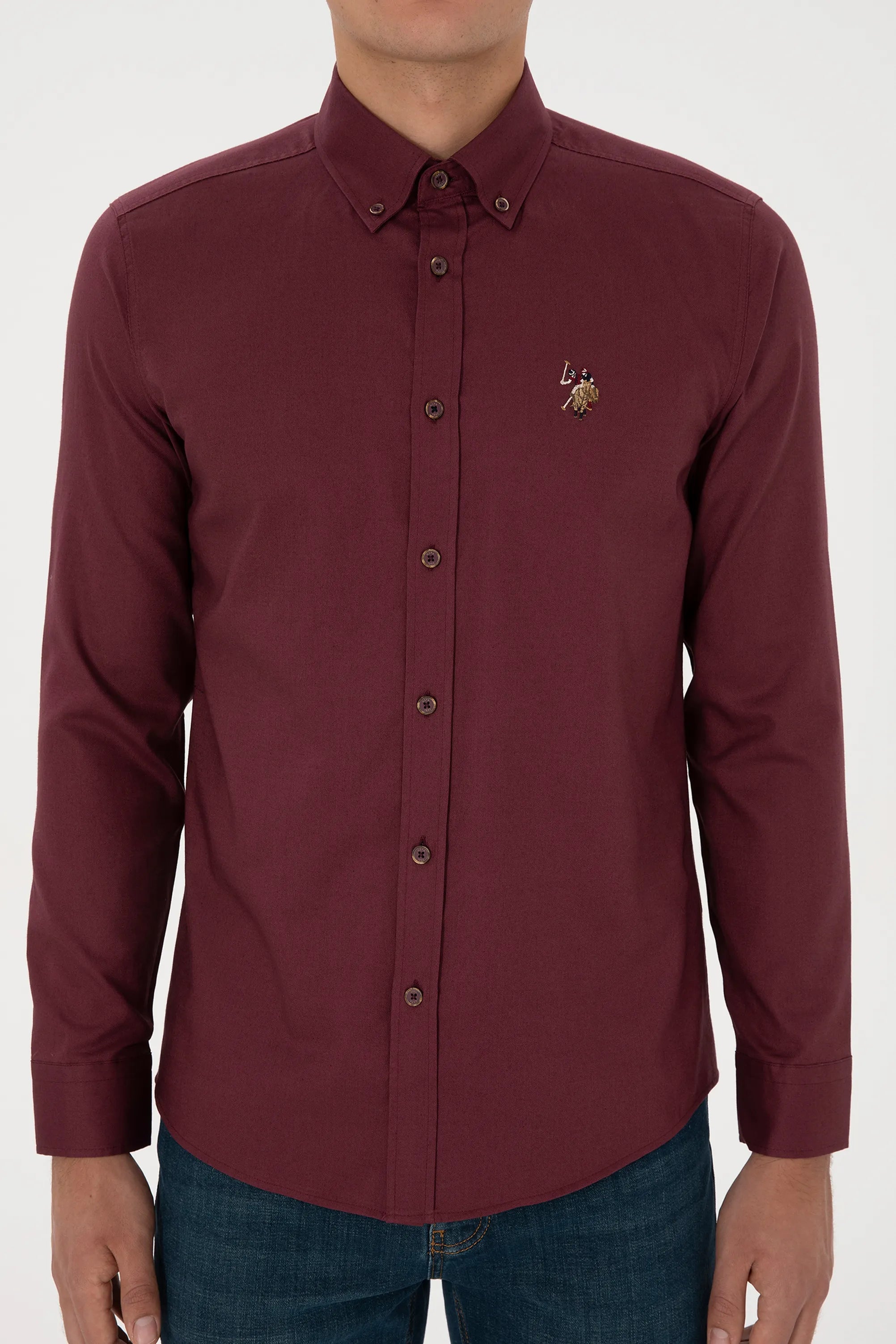 U.S. Polo Assn._New Plum_New Plum Shirt_G081SZ0040 2225466_VR177_06