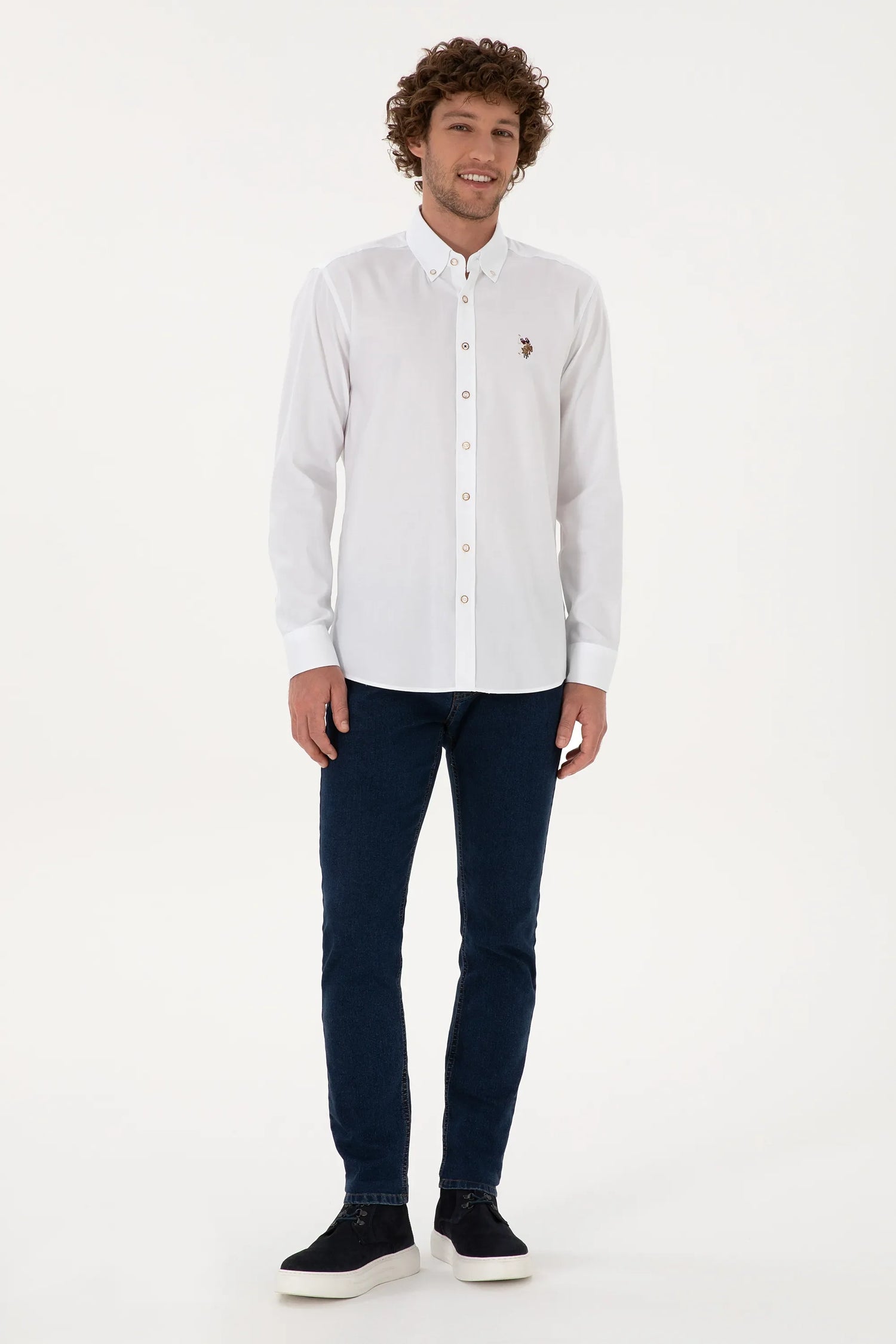 U.S. Polo Assn._White_White Long Sleeve Shirt_G081SZ0040 2225643_VR013_04