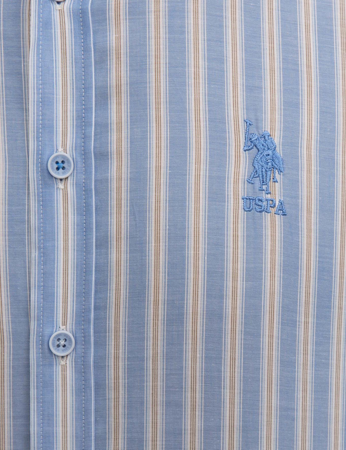 Light Blue Shirt Long Sleeve U.S. Polo Assn.