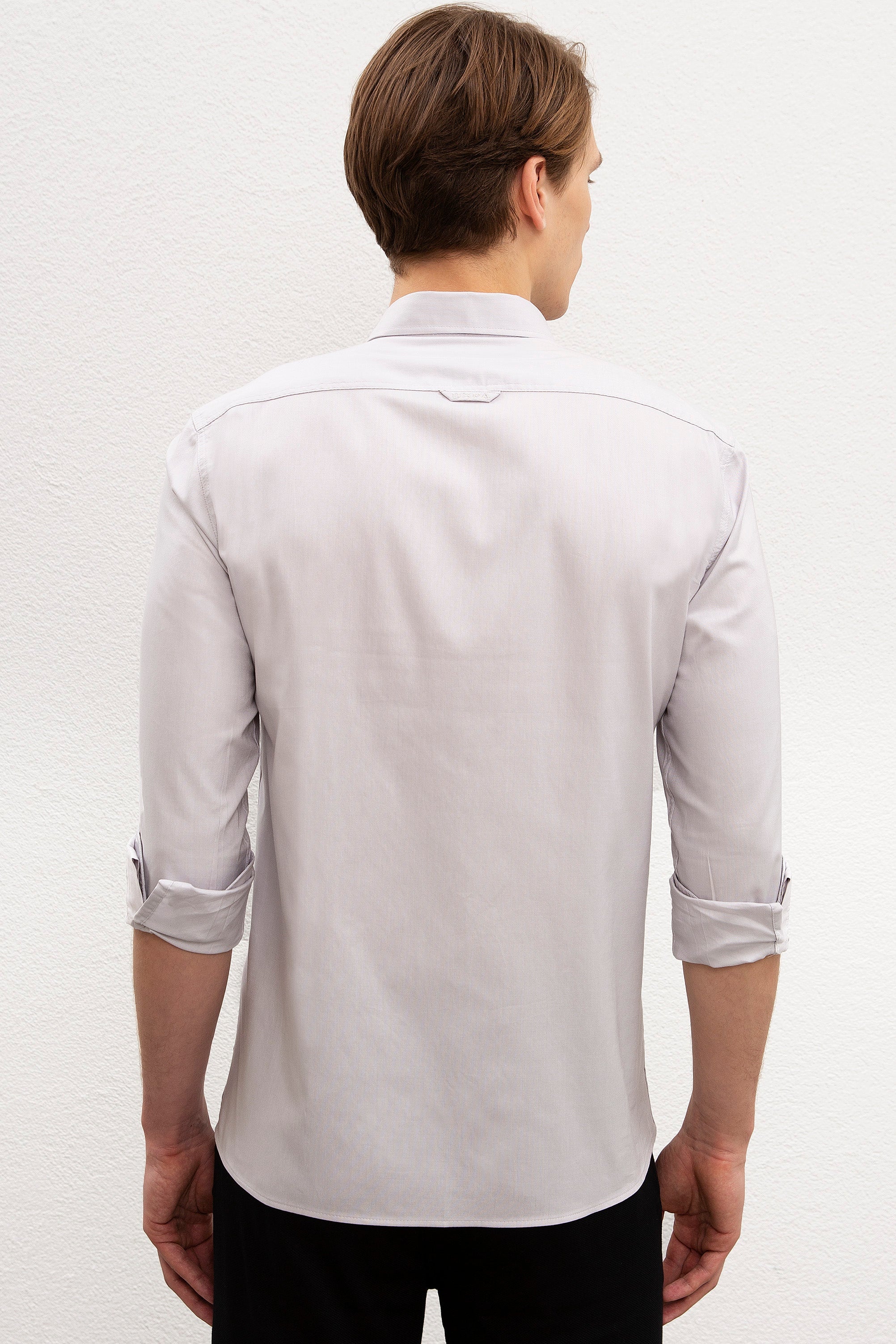 Light Grey Shirt Long Sleeve U.S. Polo Assn.