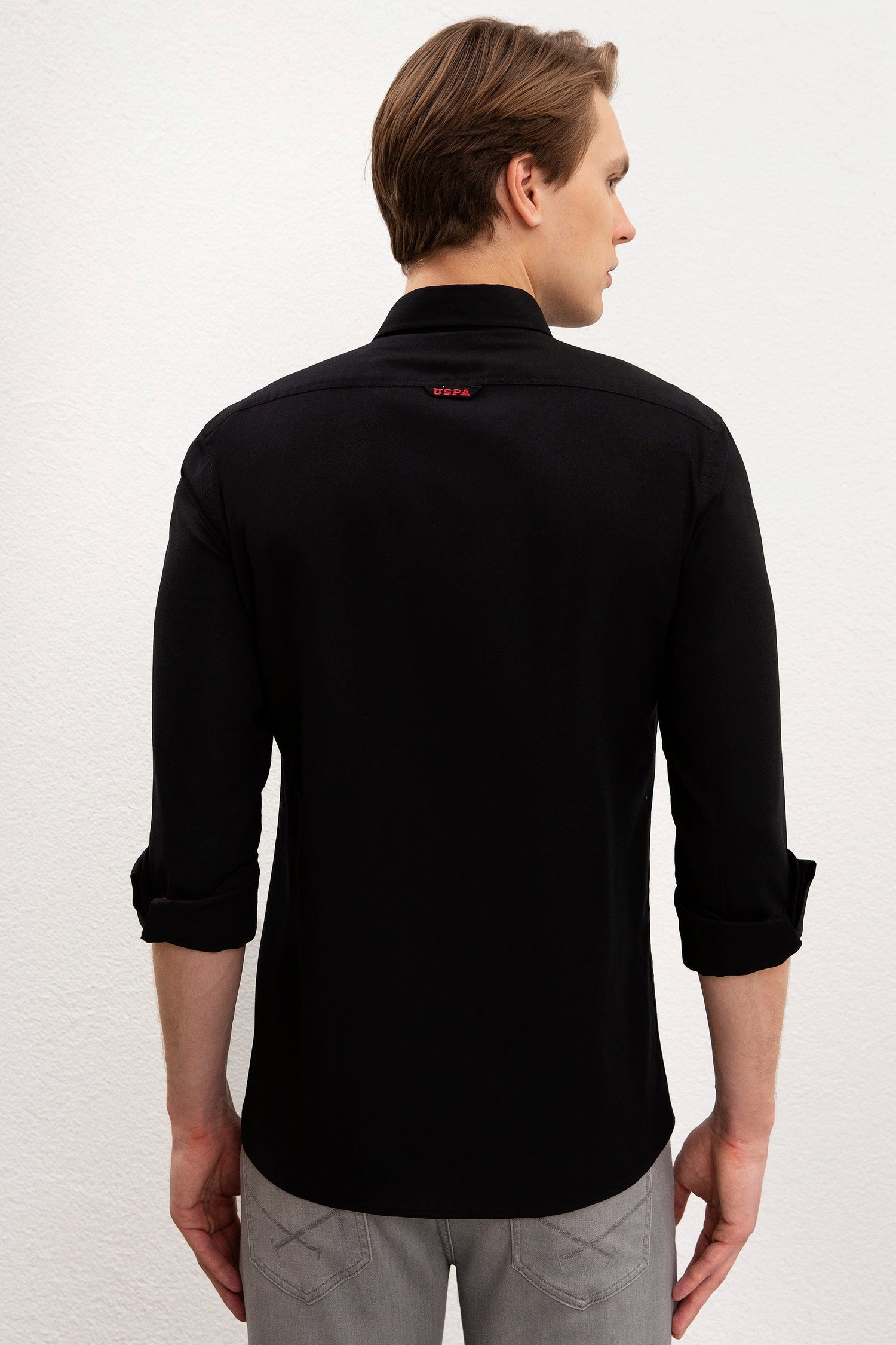 Black Shirt Long Sleeve U.S. Polo Assn.