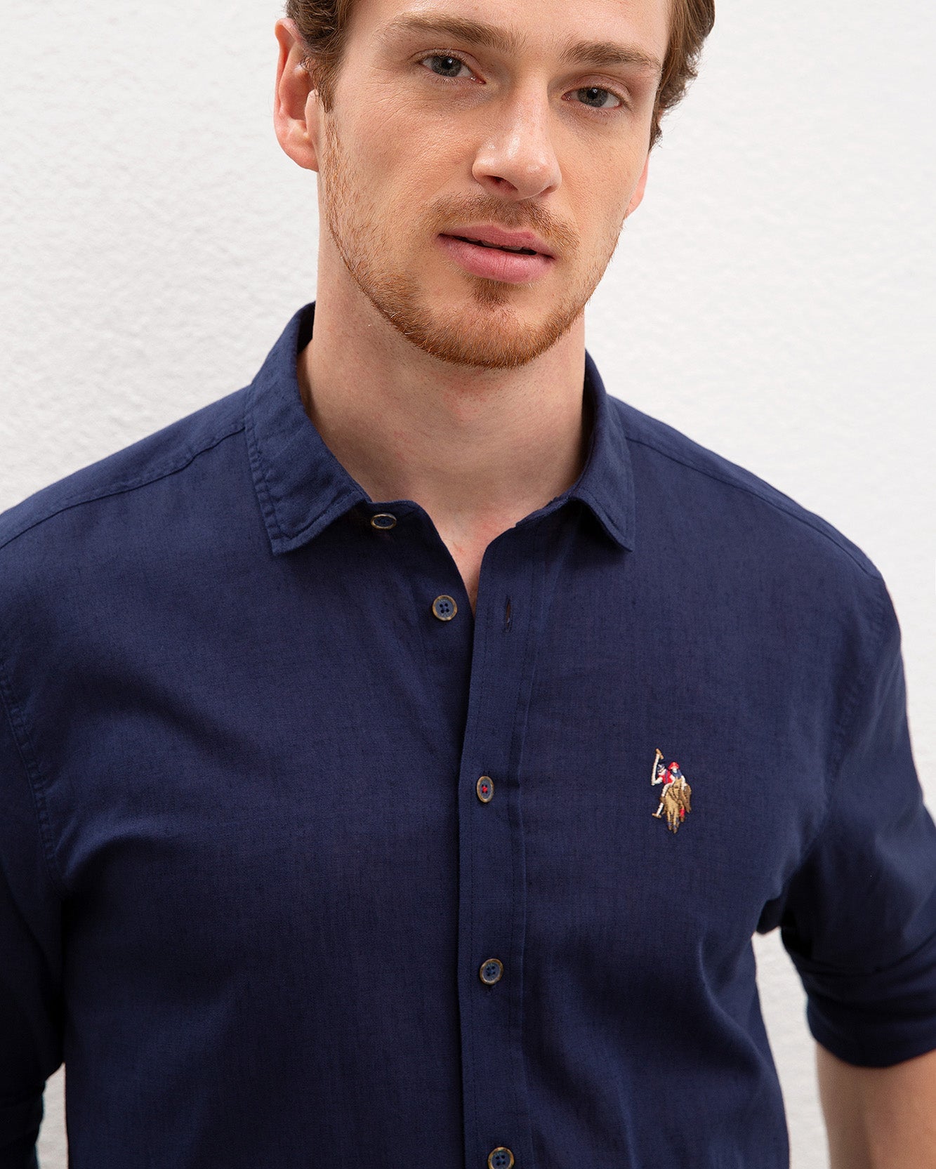 Dark Blue Shirt Long Sleeve U.S. Polo Assn.