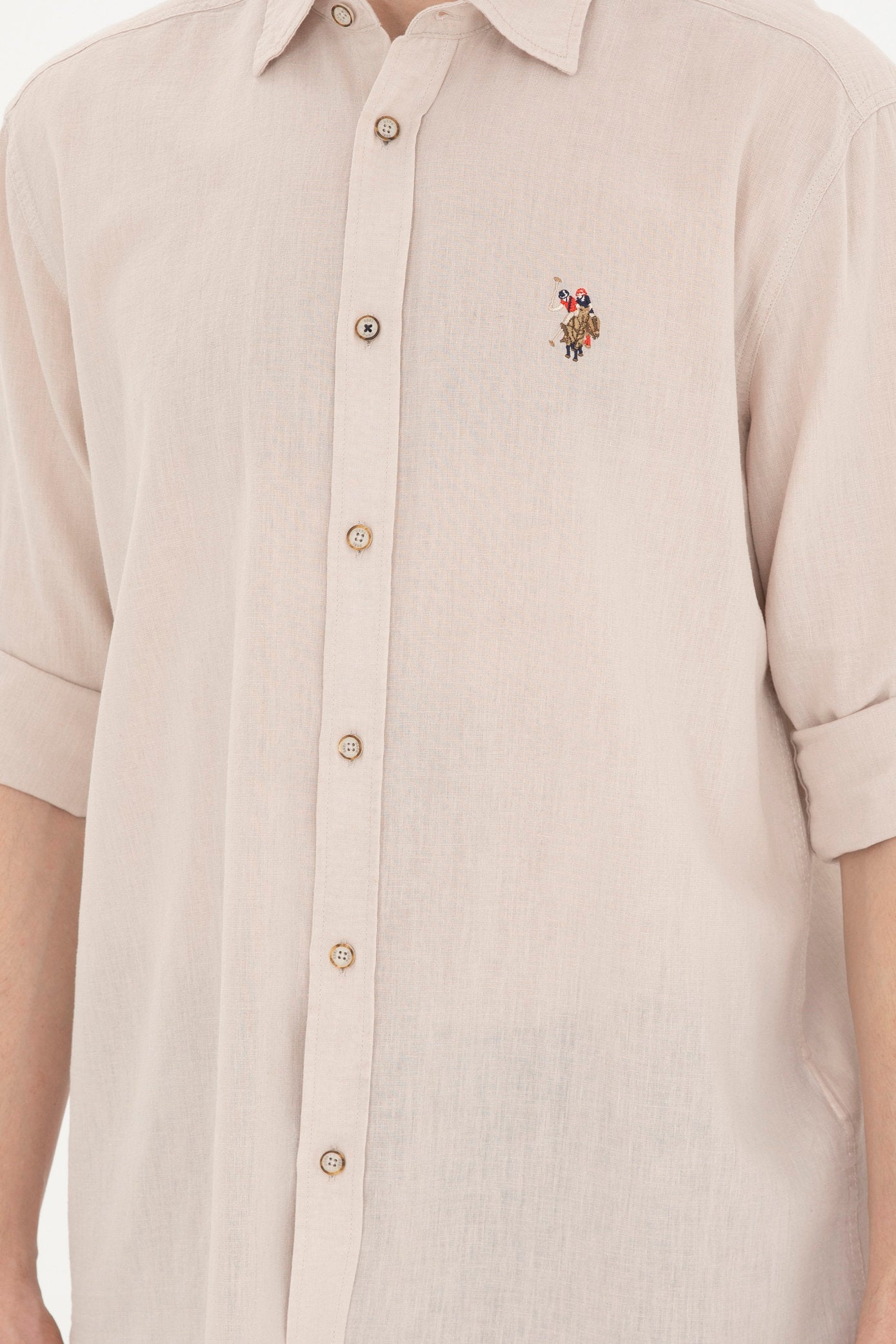 Button Down Shirt With Logo_G081SZ0040 1844703_VR049_06