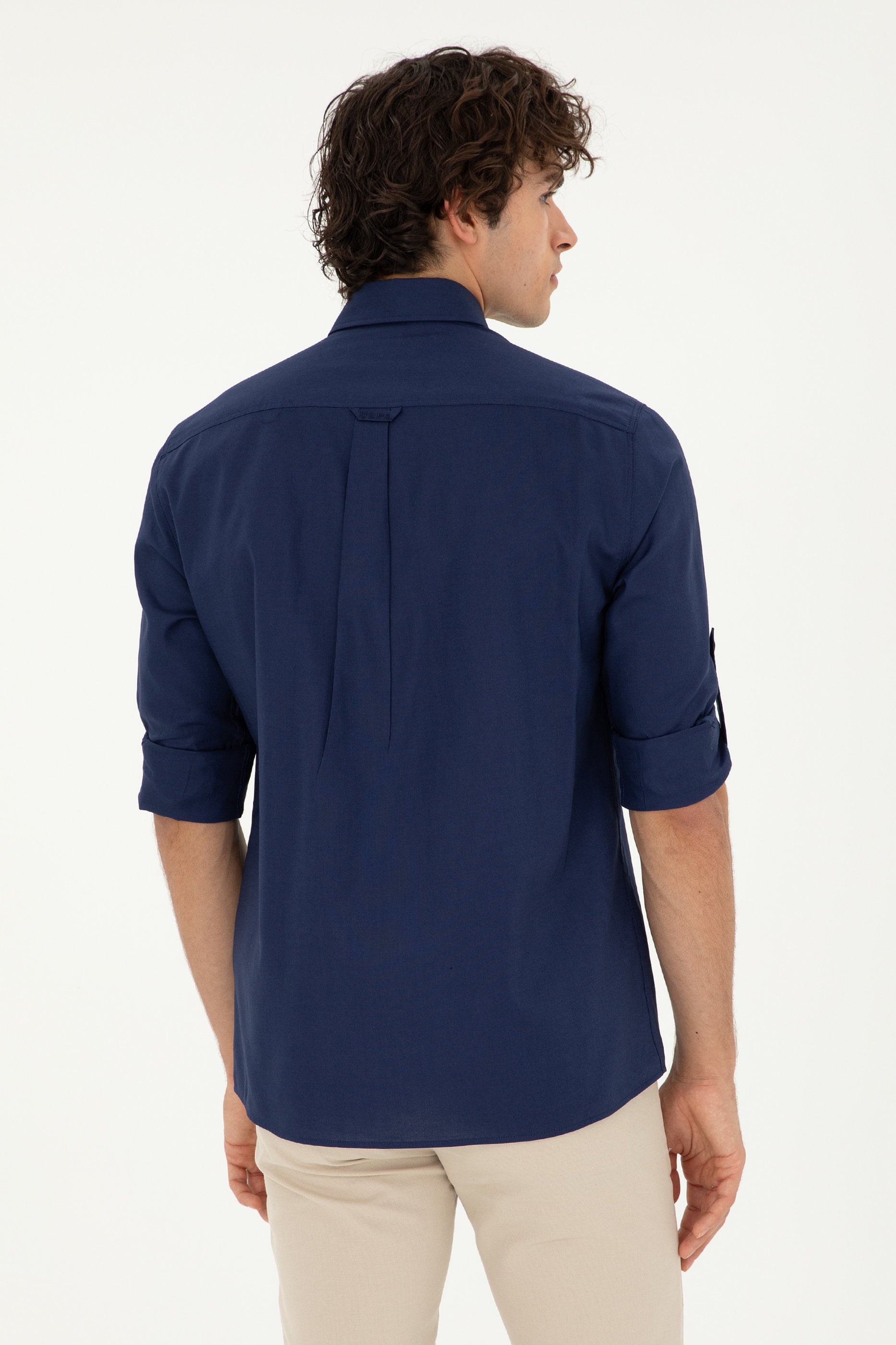 Blue Button Down Shirt_G081SZ0040 1847644_VR033_05