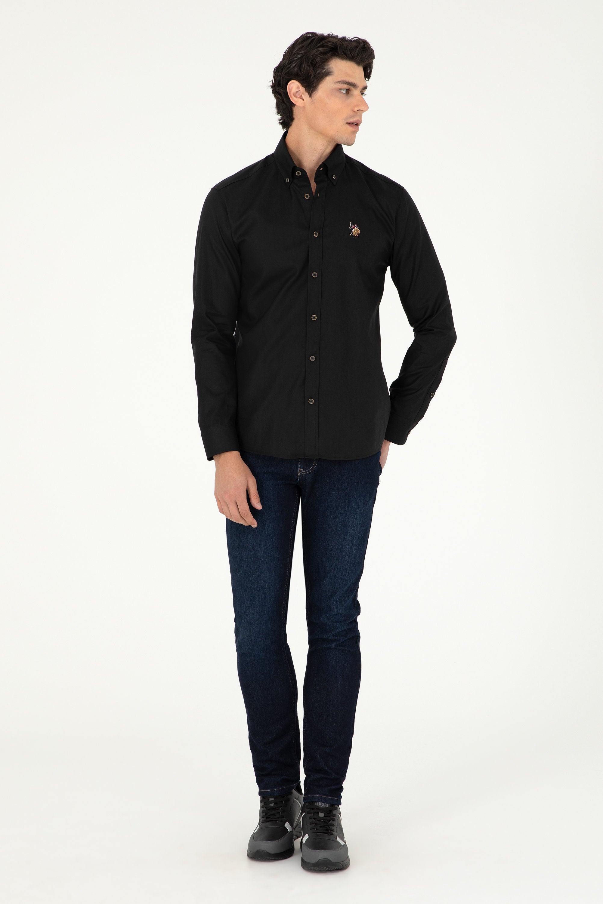 Black Shirt Long Sleeve_G081SZ0040 1962279_VR046_04