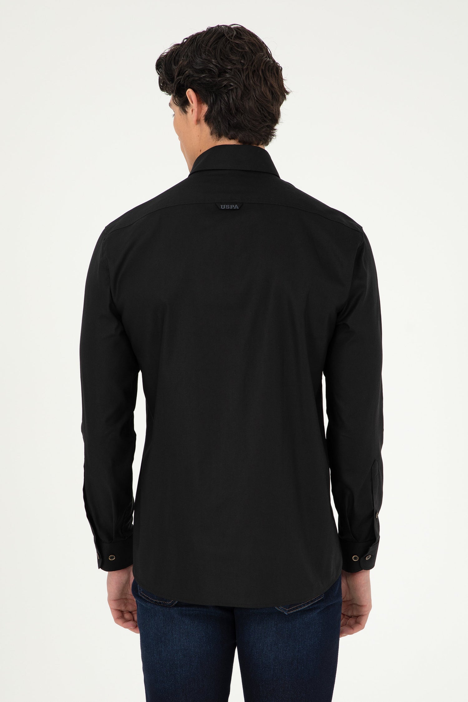 Black Shirt Long Sleeve_G081SZ0040 1962279_VR046_05