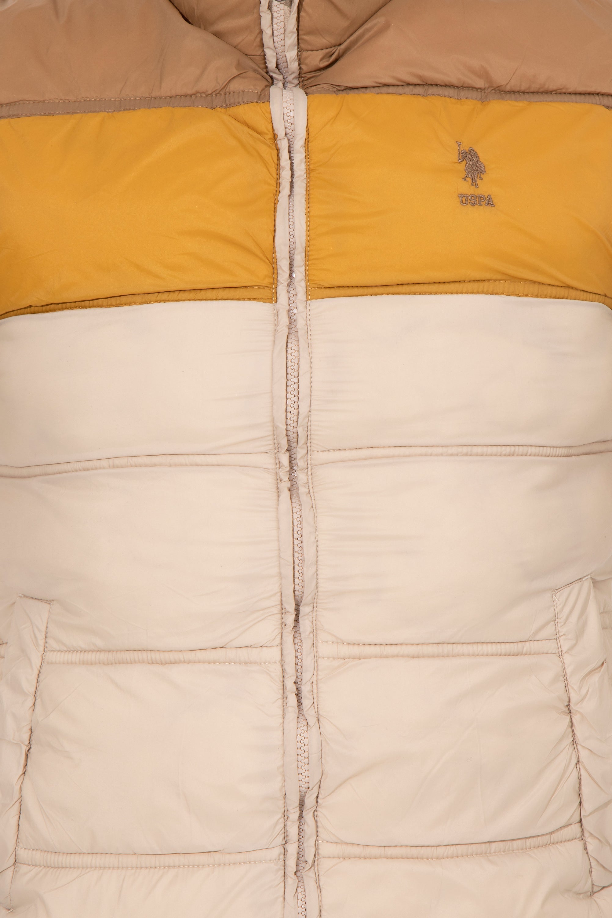 Beige Woven Vest U.S. Polo Assn.