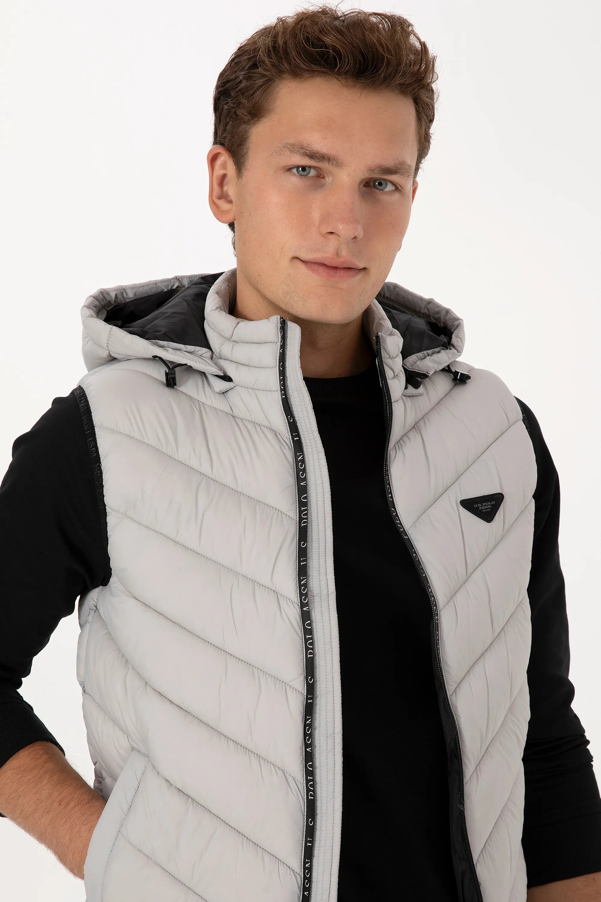 U.S. Polo Assn._Stone_Stone Vest Jacket_G081SZ0100 2246383_VR049_02