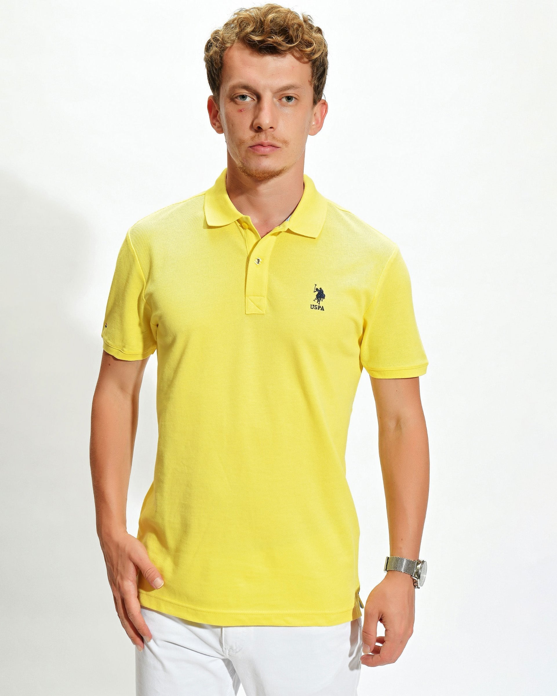 Yellow Polo Shirt U.S. Polo Assn.