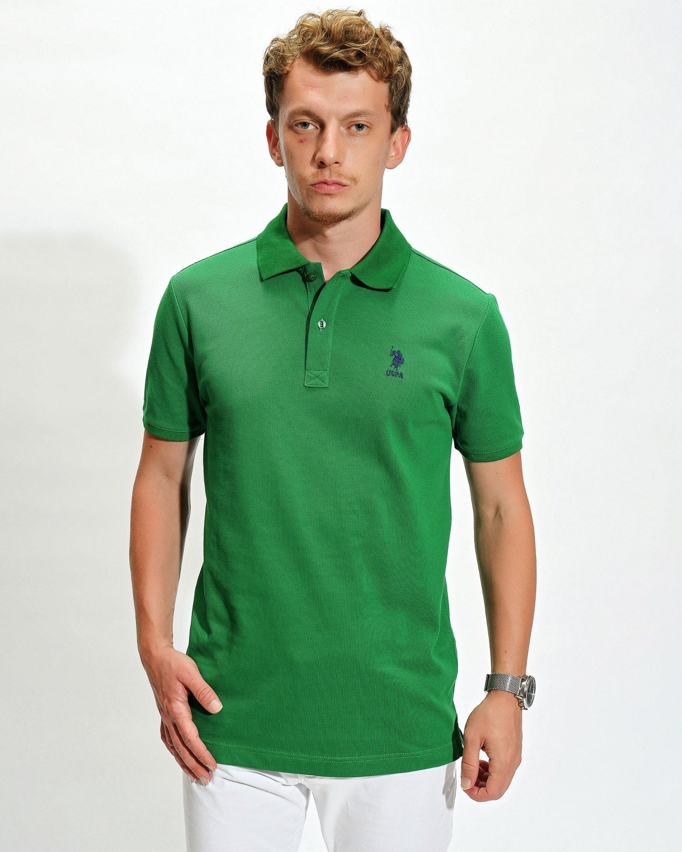Light Green Polo Shirt U.S. Polo Assn.