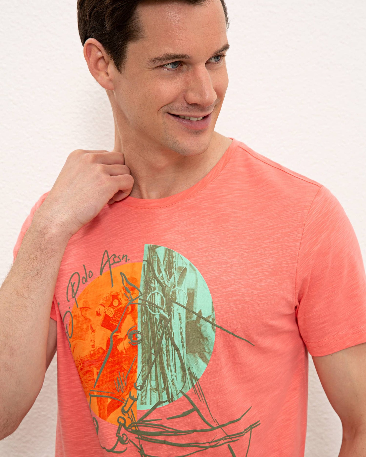 Orange T-Shirt U.S. Polo Assn.