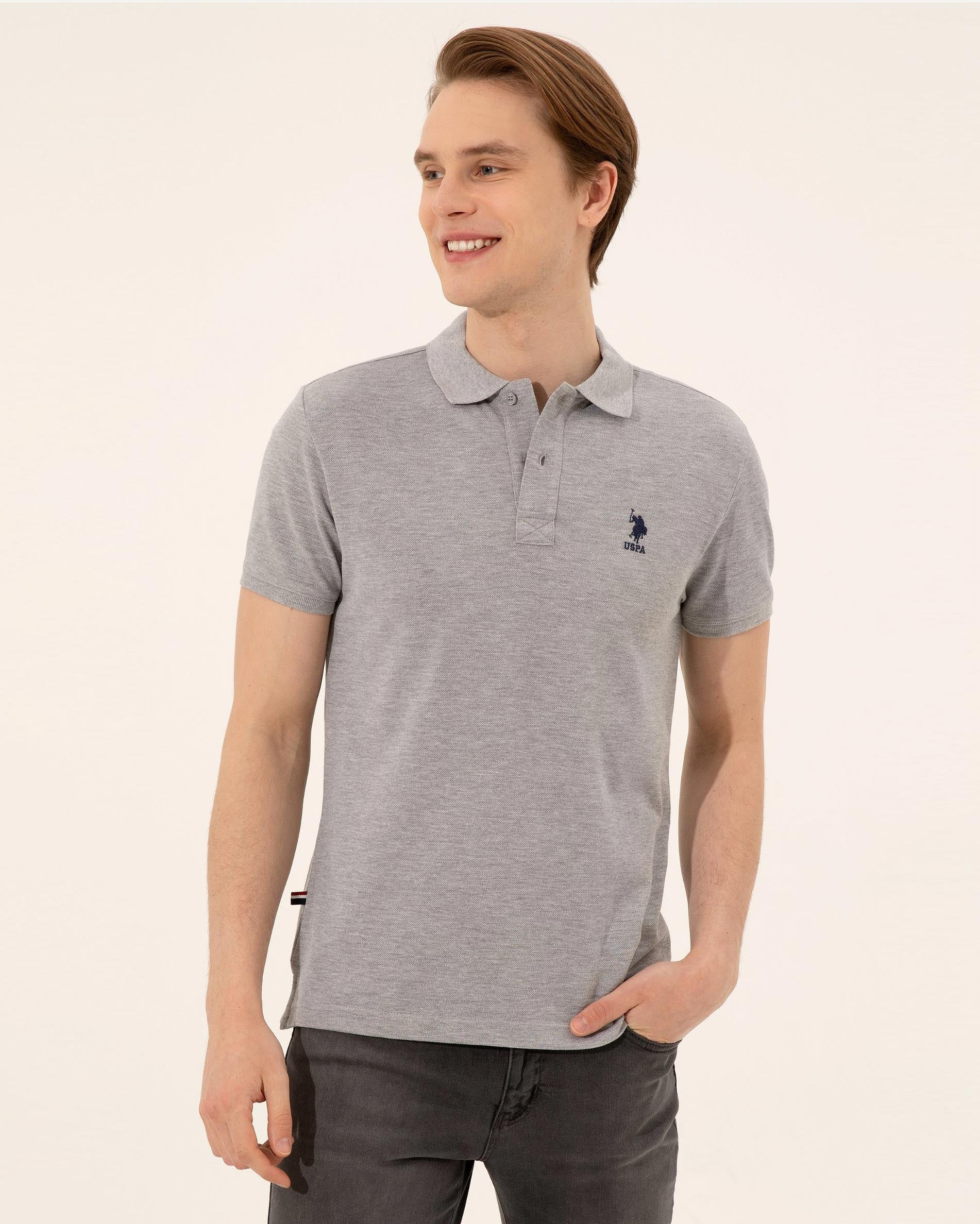 Light Grey T-Shirt U.S. Polo Assn.