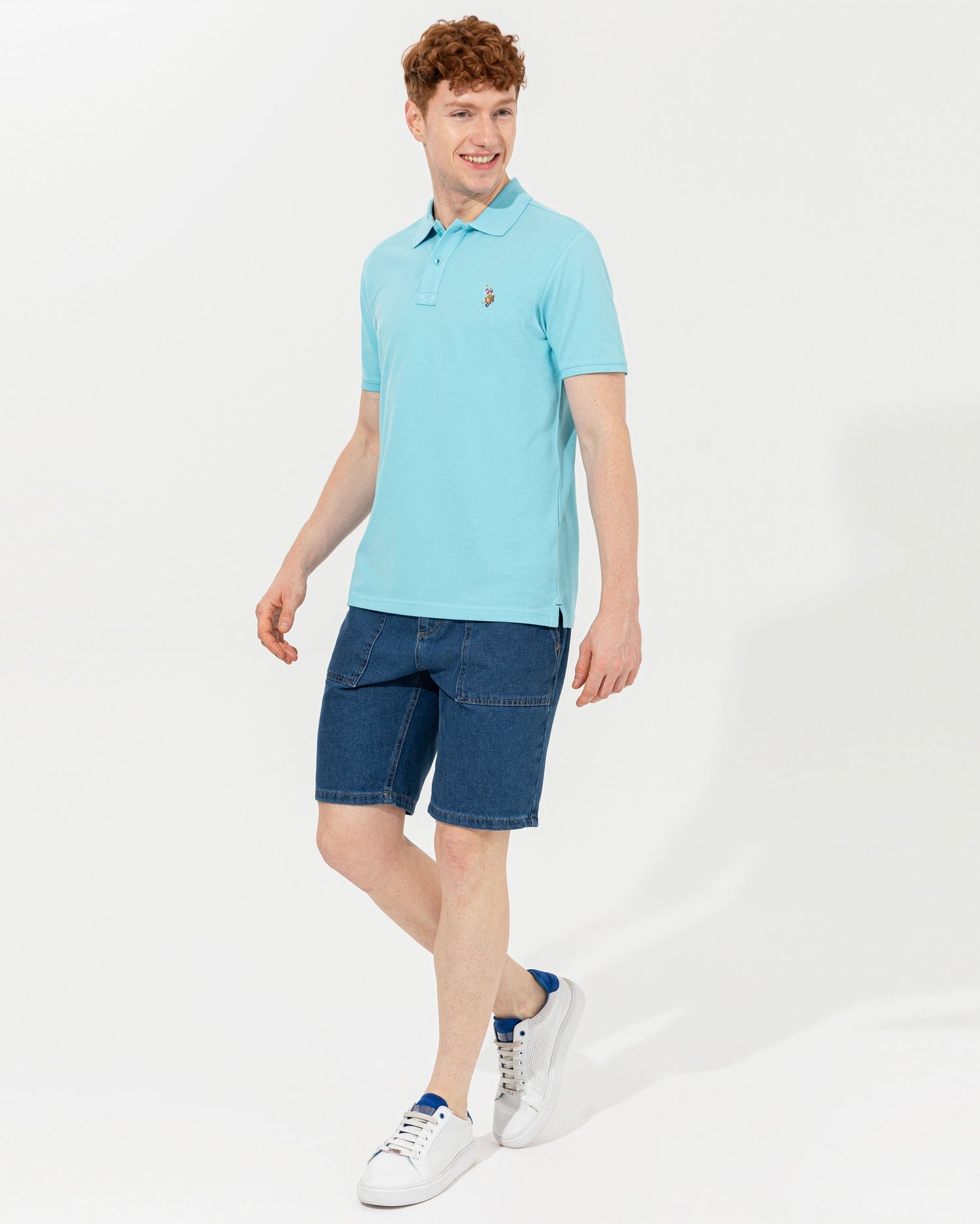 Middle Blue T-Shirt U.S. Polo Assn.