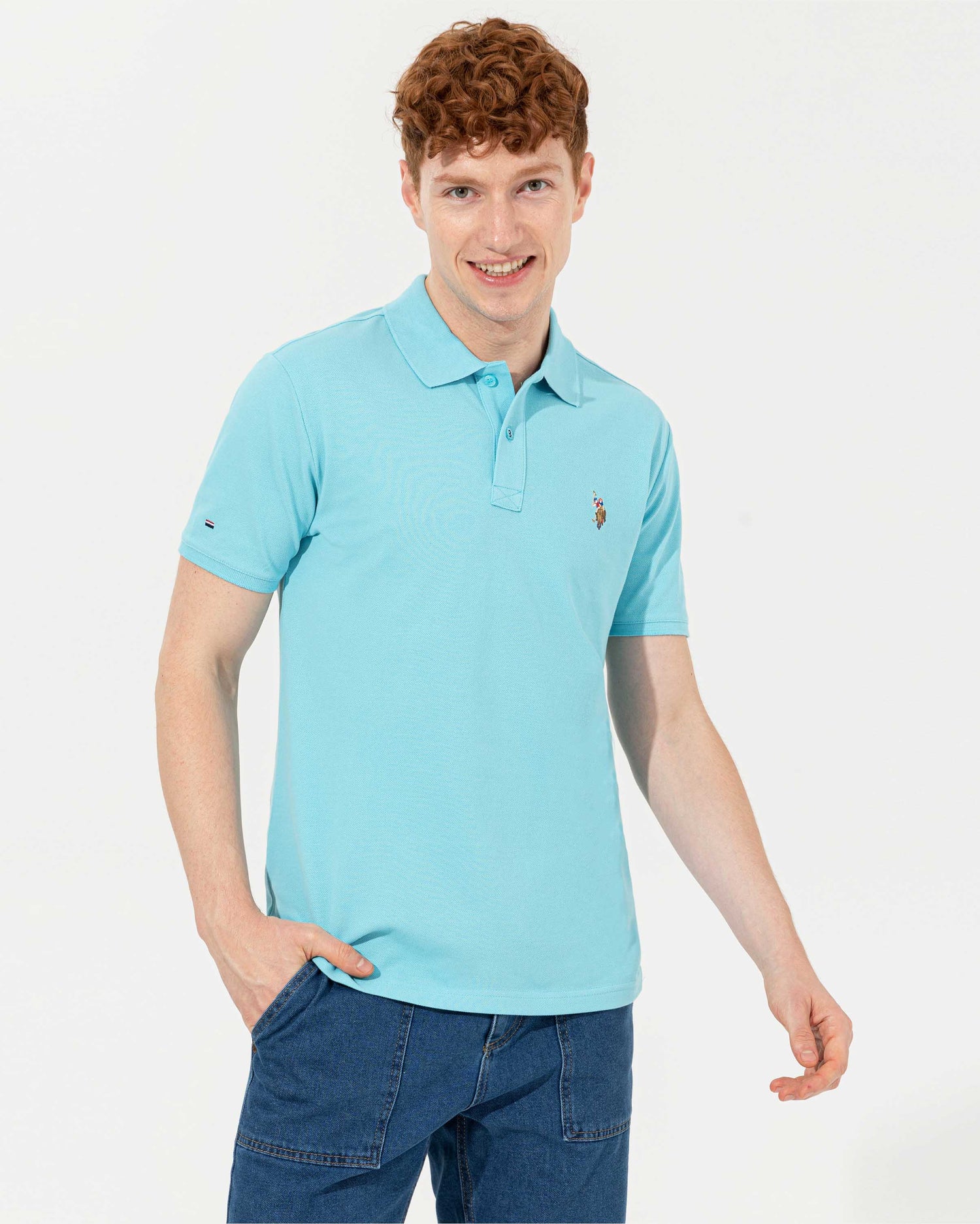 Middle Blue T-Shirt U.S. Polo Assn.