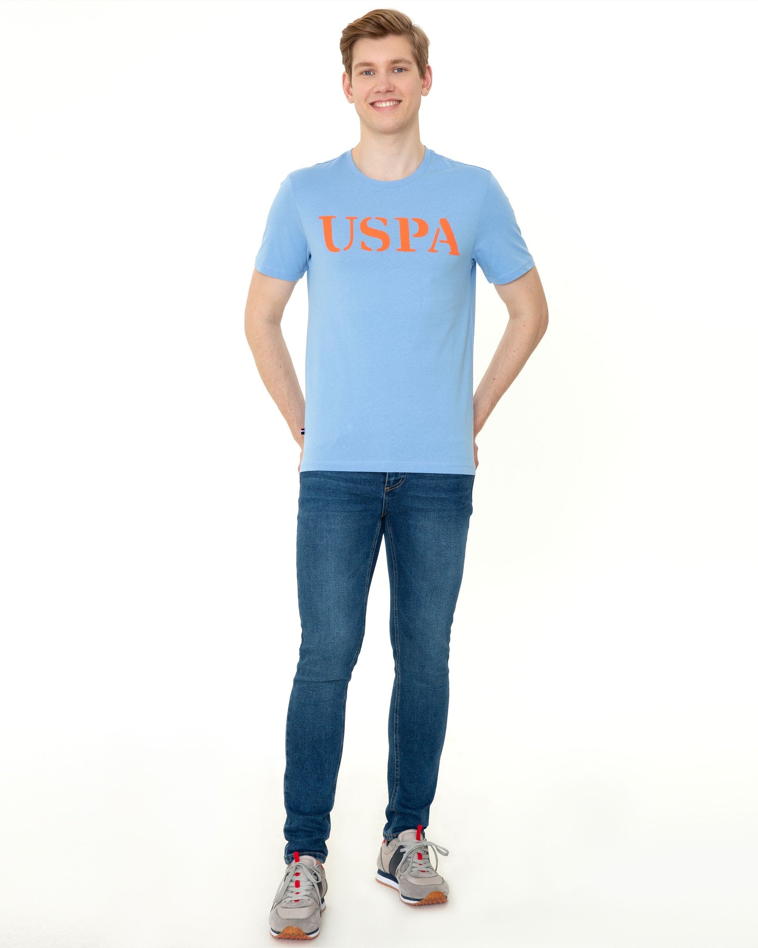 Light Blue T-Shirt U.S. Polo Assn.
