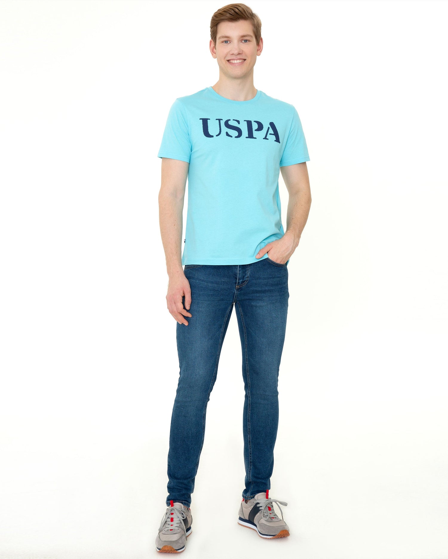 Middle Blue T-Shirt U.S. Polo Assn.