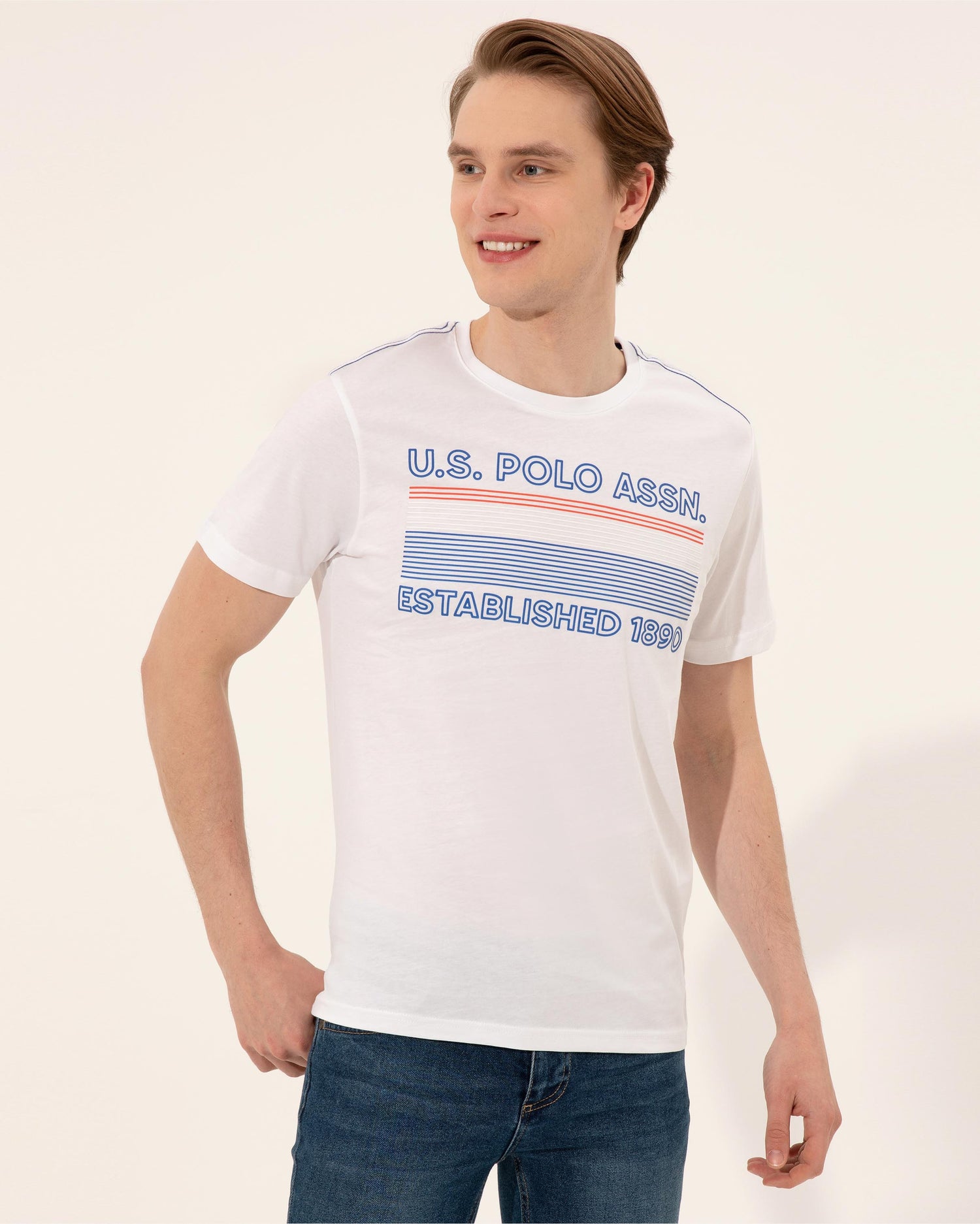 White T-Shirt U.S. Polo Assn.