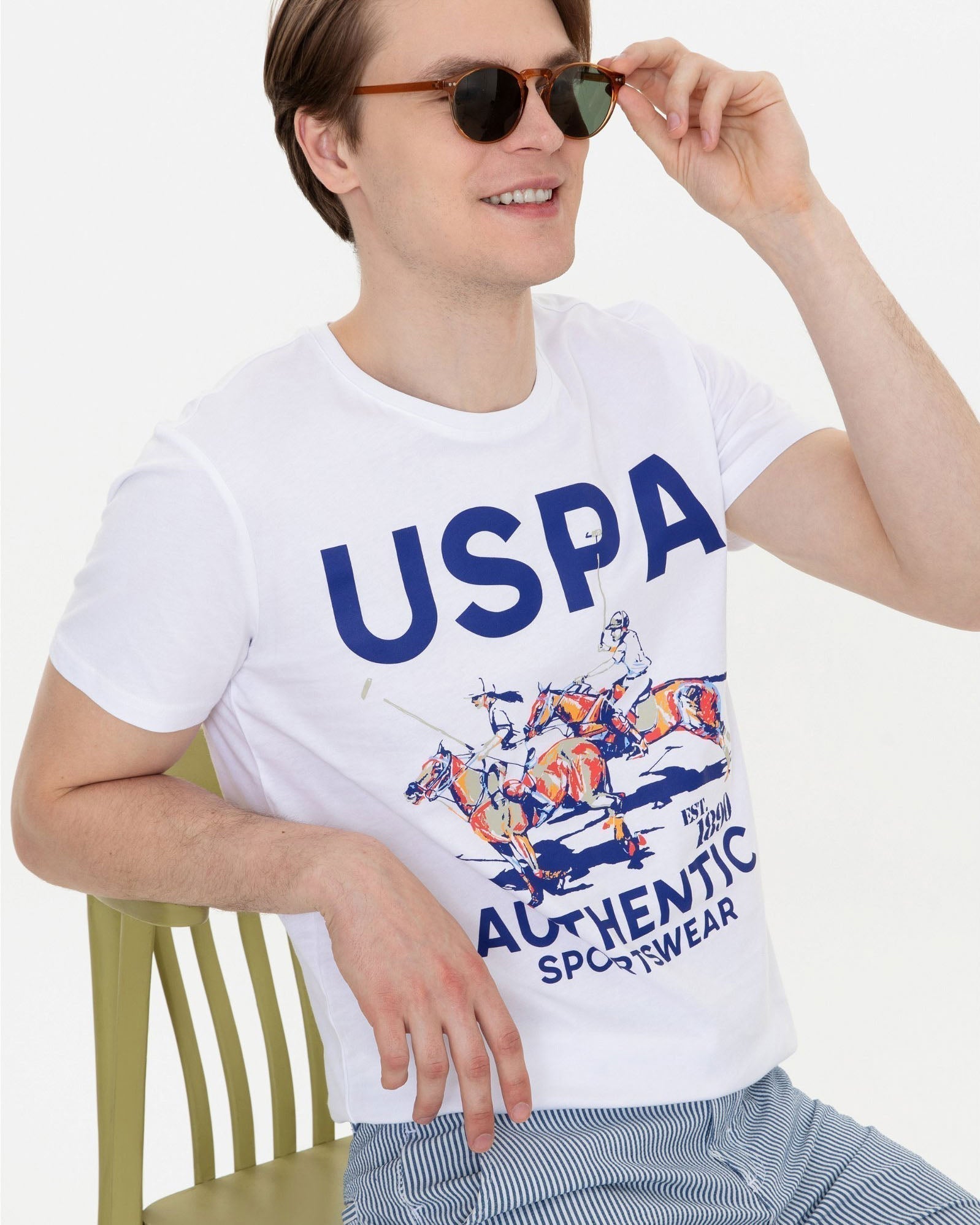 White T-Shirt U.S. Polo Assn.
