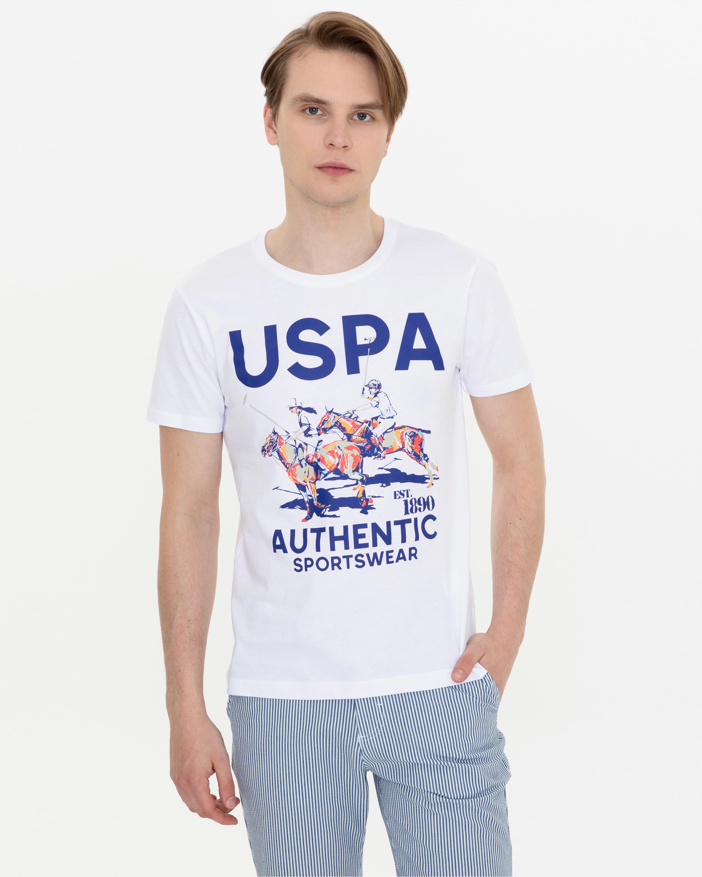 White T-Shirt U.S. Polo Assn.