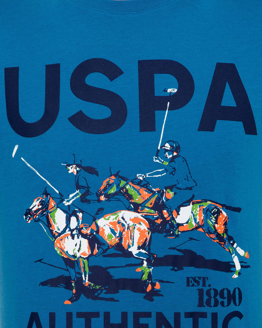 Middle Blue T-Shirt U.S. Polo Assn.