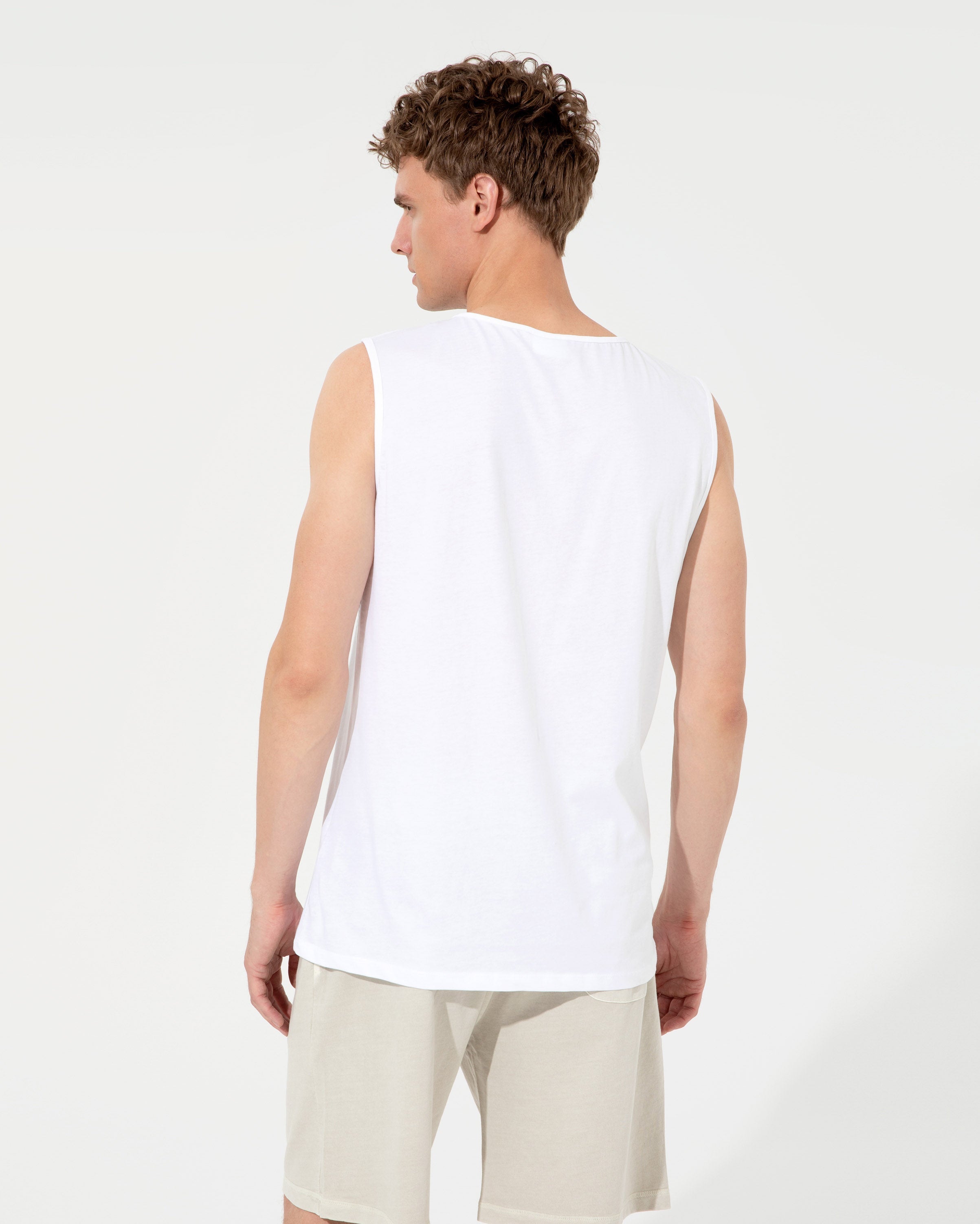 White Crew Neck T-Shirt U.S. Polo Assn.