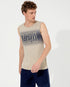 Beige Crew Neck T-Shirt U.S. Polo Assn.