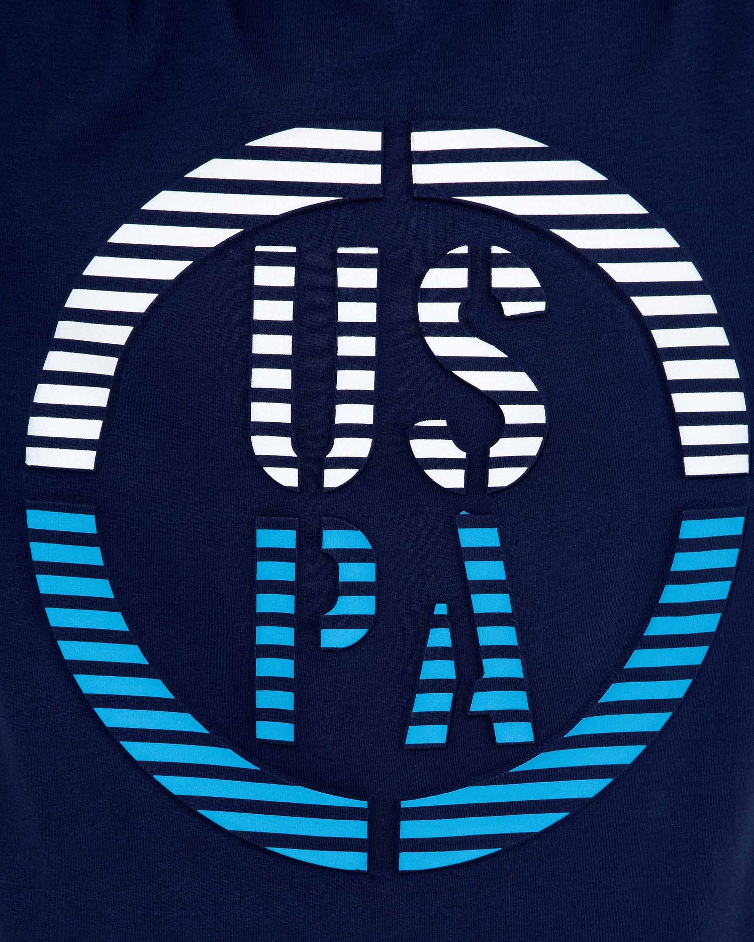Dark Blue Crew Neck T-Shirt U.S. Polo Assn.
