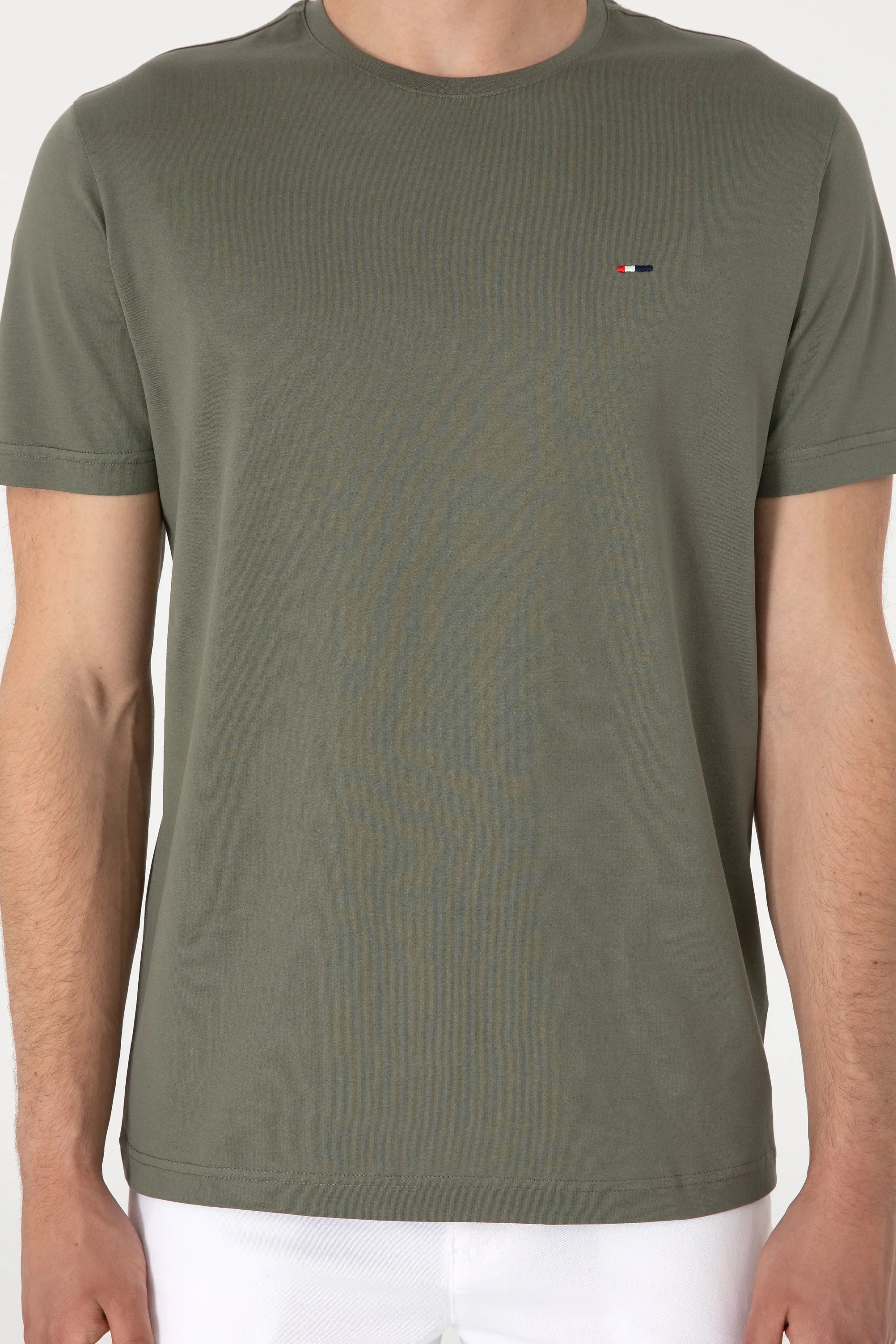 U.S. Polo Assn. Green Men Dark Khaki T-Shirt SKU: G081SZ0110 2083928_VR111 Image 06