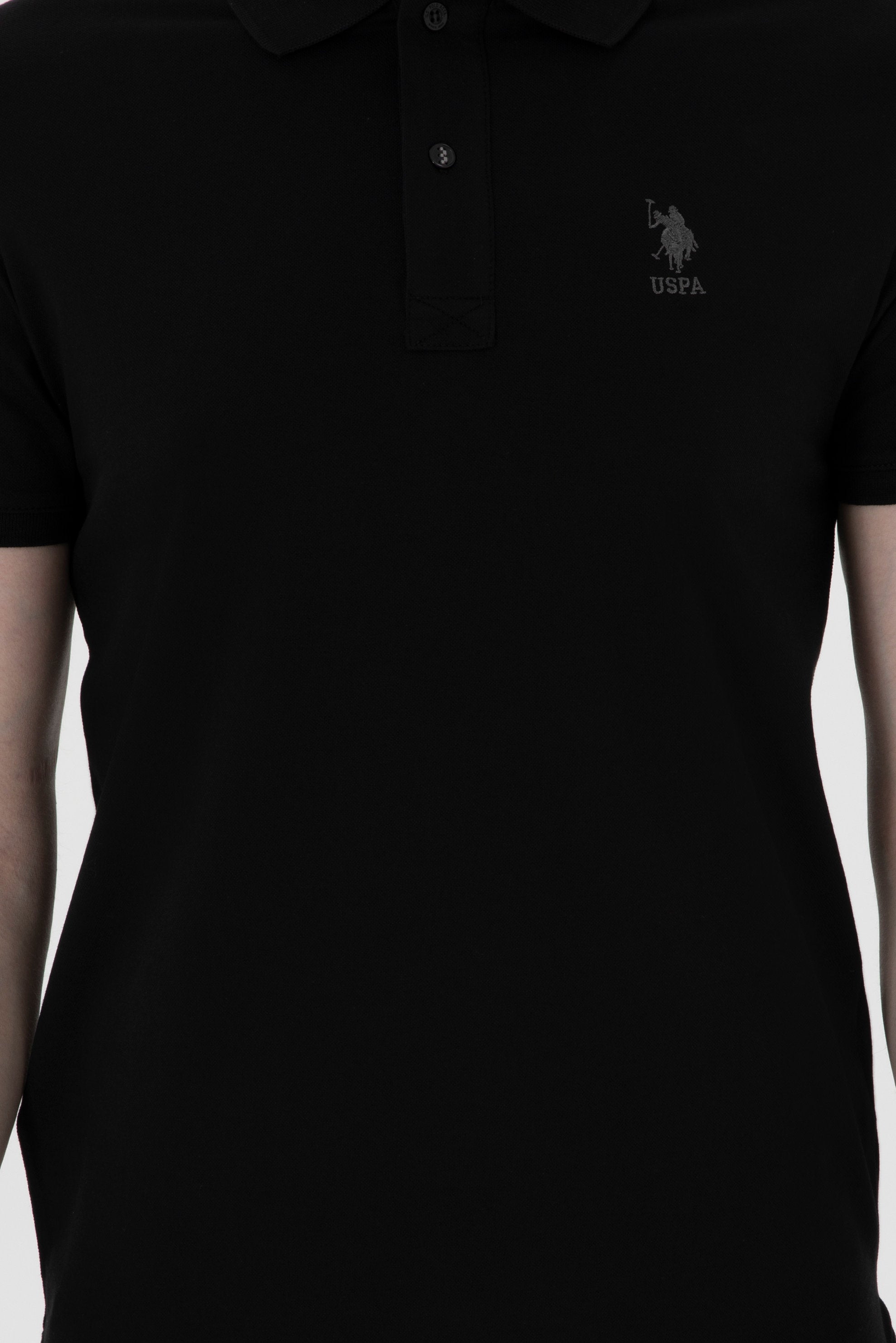 U.S. Polo Assn._Black Polo Shirt_G081SZ0110 2084040_VR046_06