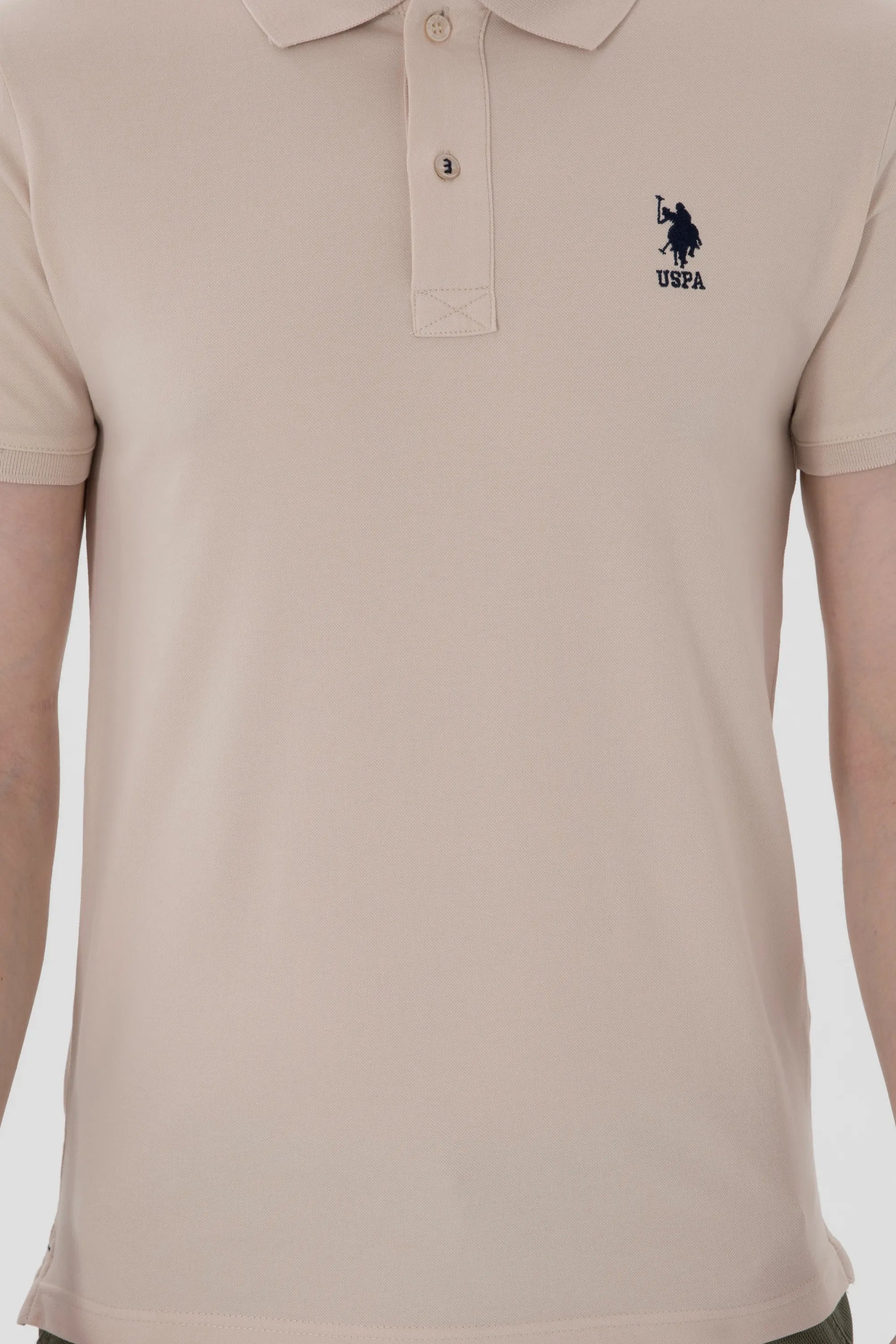 U.S. Polo Assn. Stone Men Stone Polo Shirt SKU: G081SZ0110 2084040_VR049 Image 06