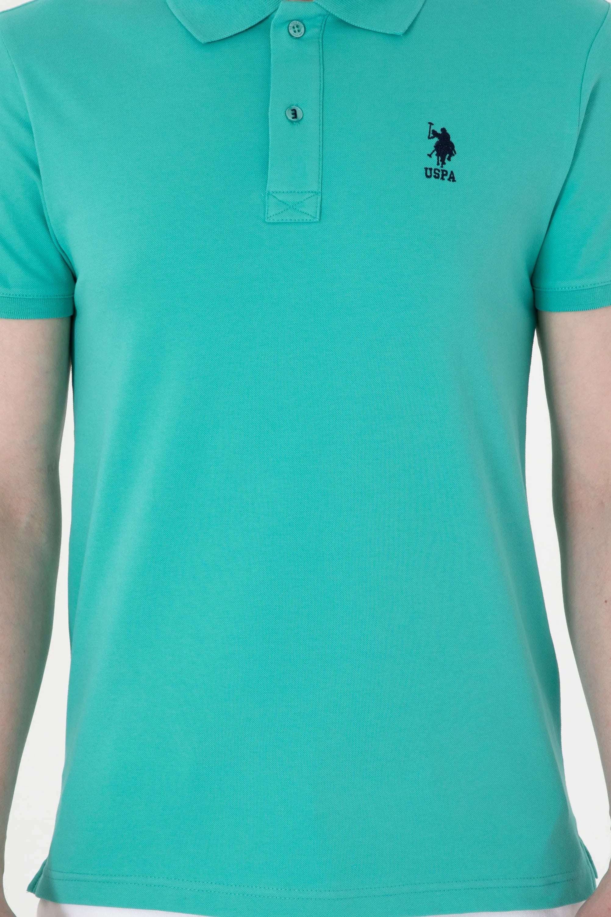 U.S. Polo Assn. Mint Men Mint Slim Fit Polo Shirt SKU: G081SZ0110 2084040_VR090 Image 06