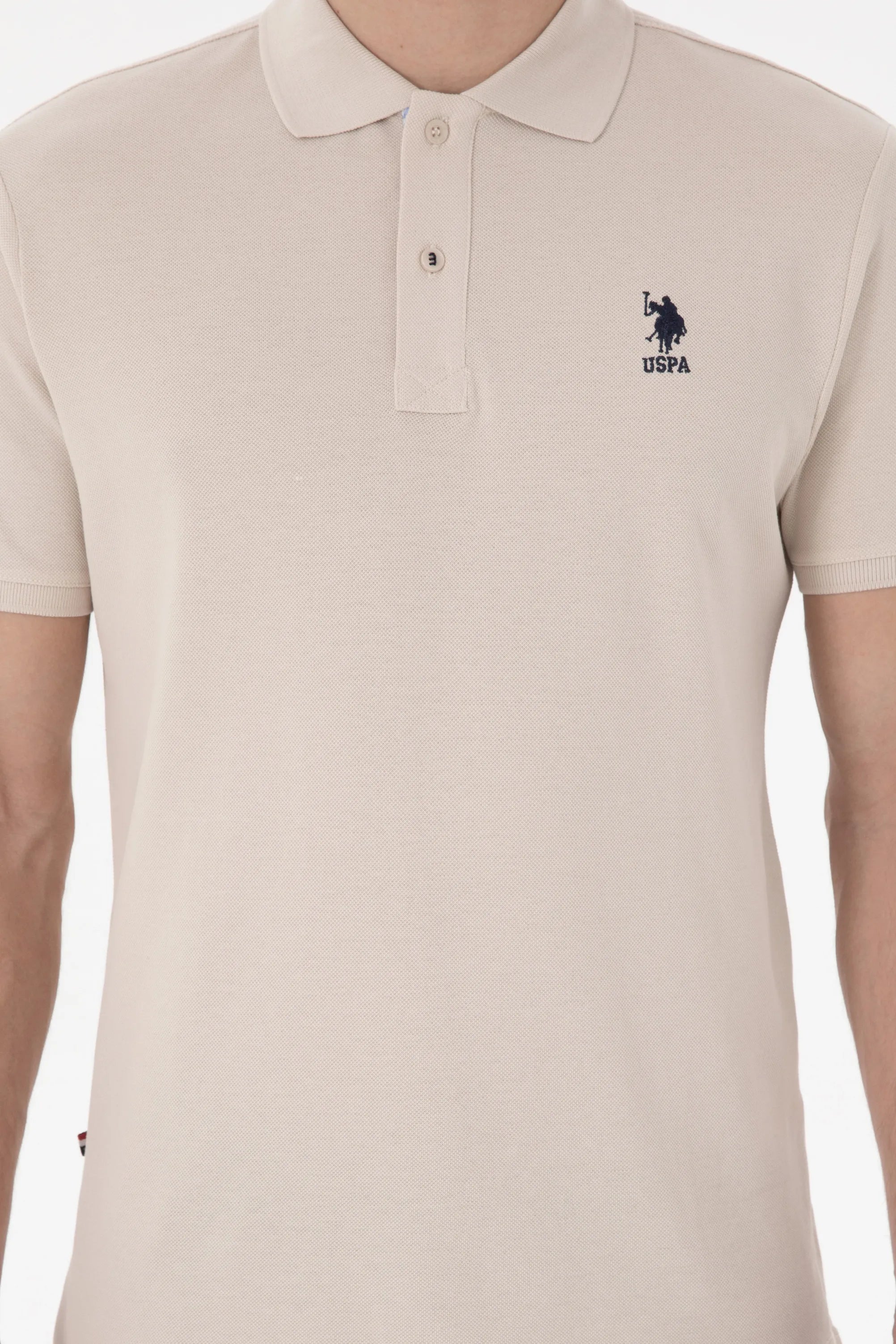 U.S. Polo Assn. Stone Men Stone Regular Fit Polo Shirt SKU: G081SZ0110 2084243_VR049 Image 06