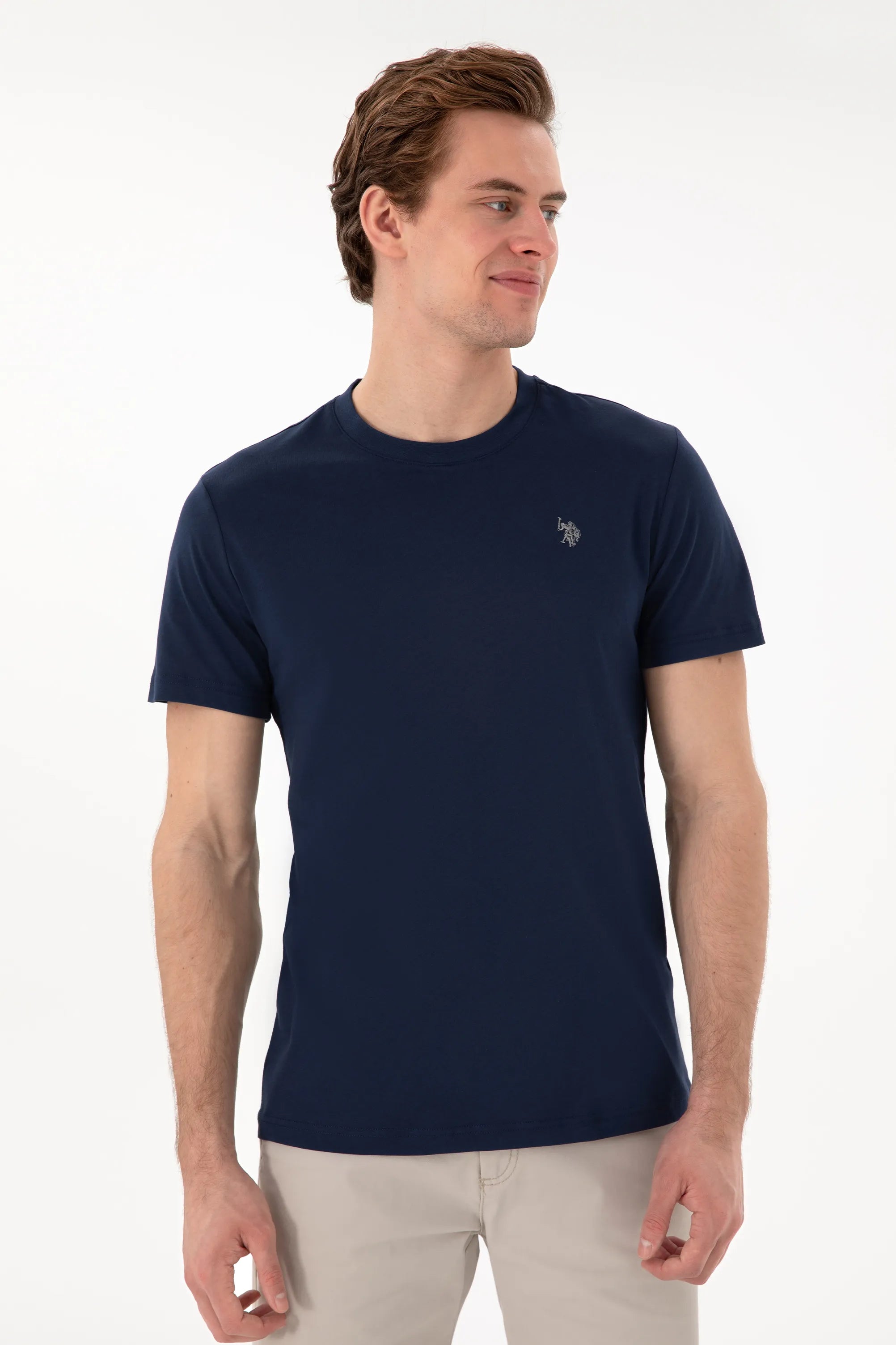 U.S. Polo Assn. Navy Blue Men Navy Blue T-Shirt SKU: G081SZ0110 2084276_VR033 Image 03