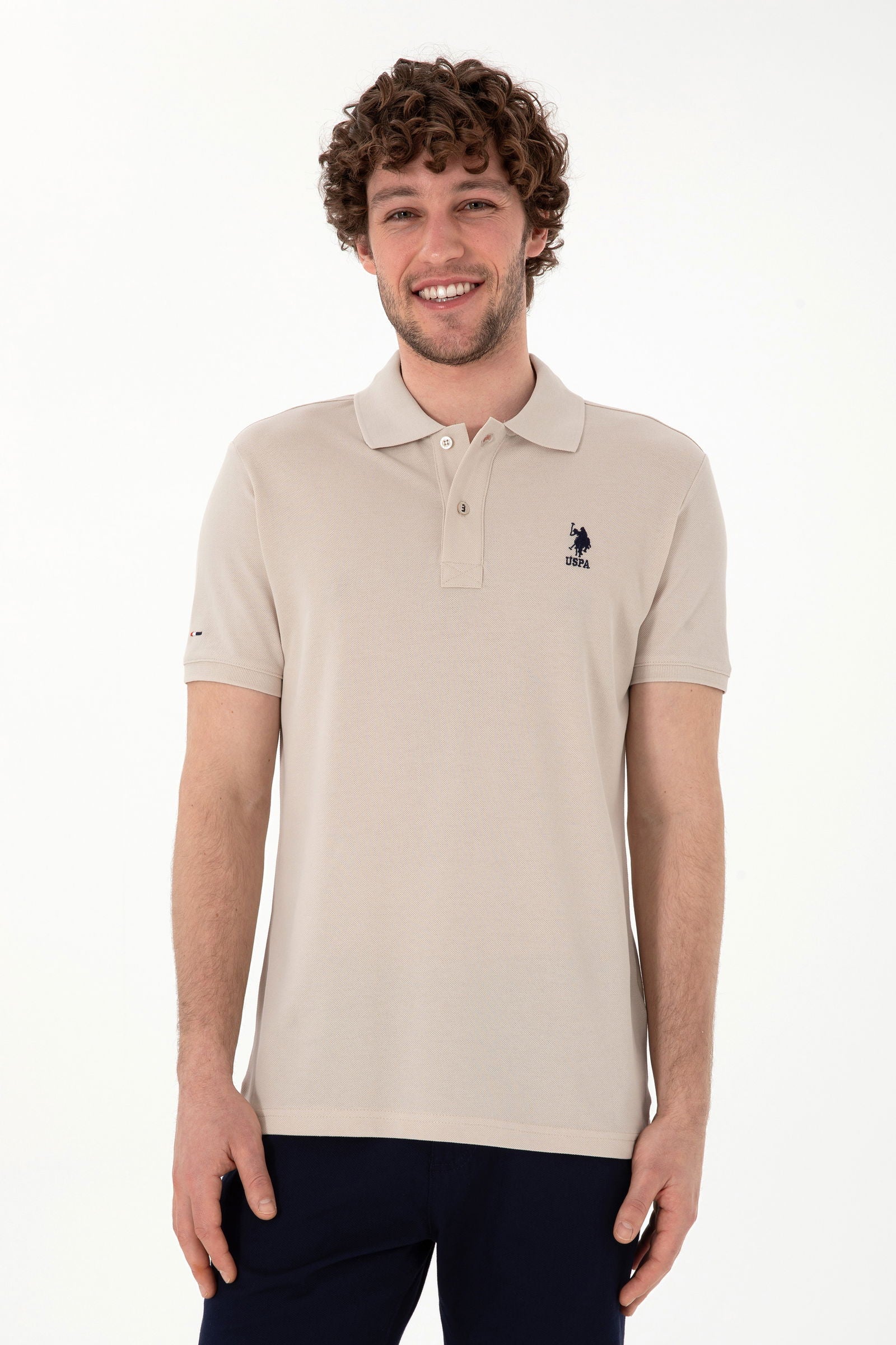 U.S. Polo Assn._Stone_T-Shirt_G081SZ0110 2084410_VR049_01