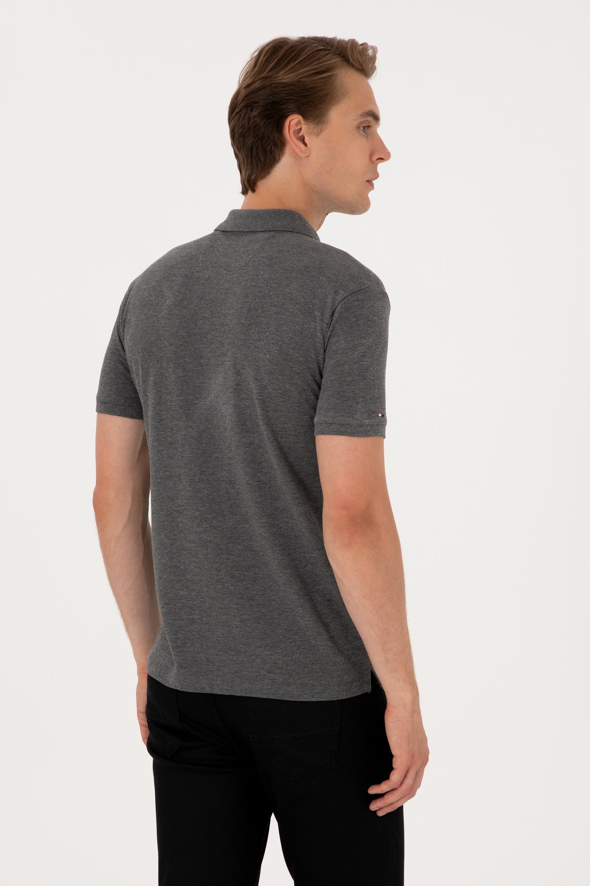 U.S. Polo Assn._Anthracite Mela_T-Shirt_G081SZ0110 2084410_VR081_05