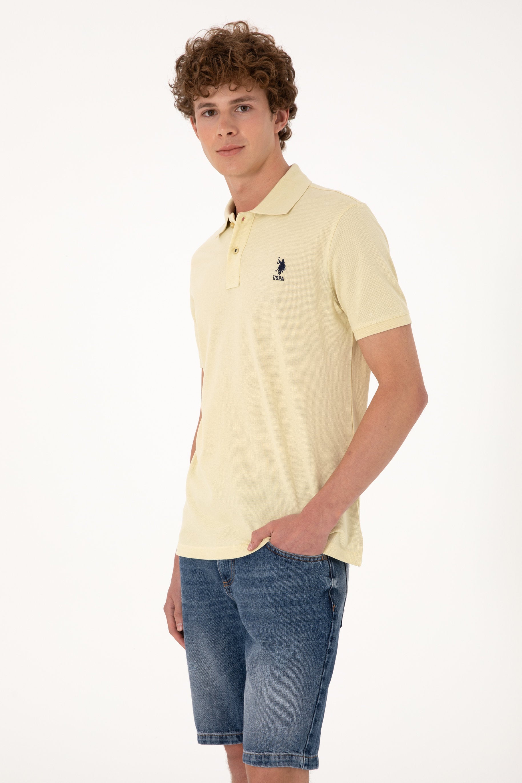 U.S. Polo Assn._Light Khaki Polo Shirt_G081SZ0110 2084410_VR183_03