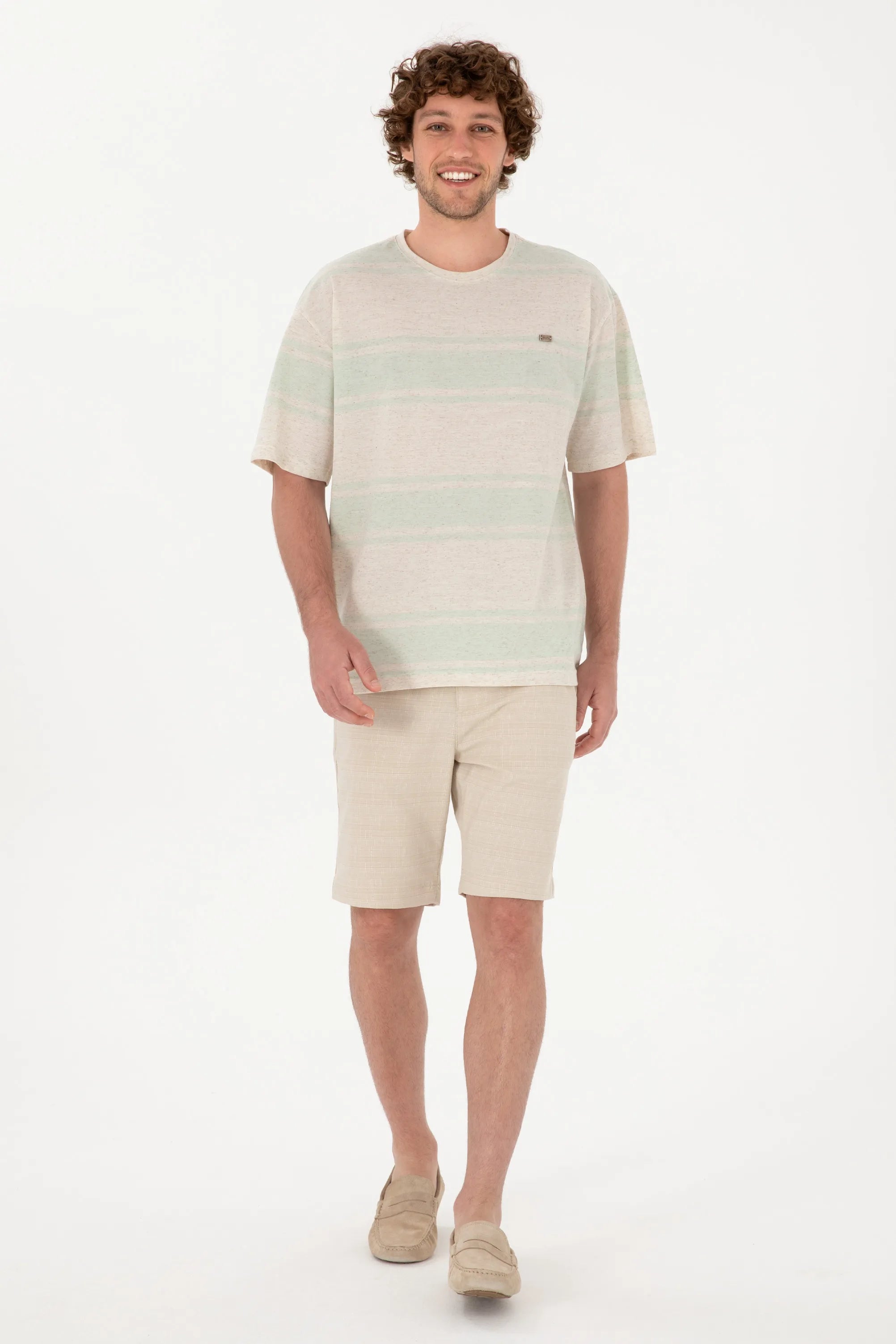 U.S. Polo Assn. Green Men Green T-Shirt SKU: G081SZ0110 2104020_VR048 Image 04