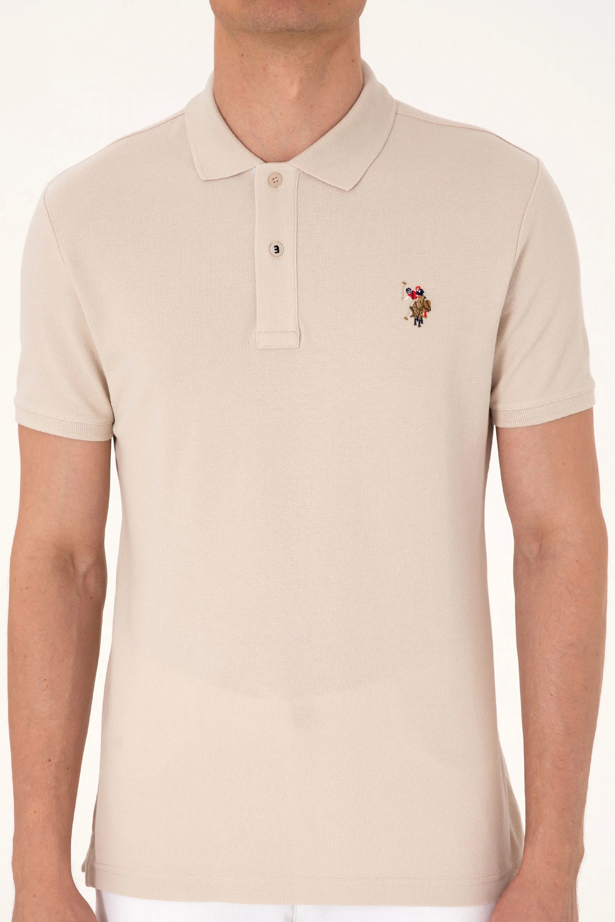 U.S. Polo Assn. Stone Men Stone Slim Fit Polo Shirt SKU: G081SZ0110 2252503_VR049 Image 06