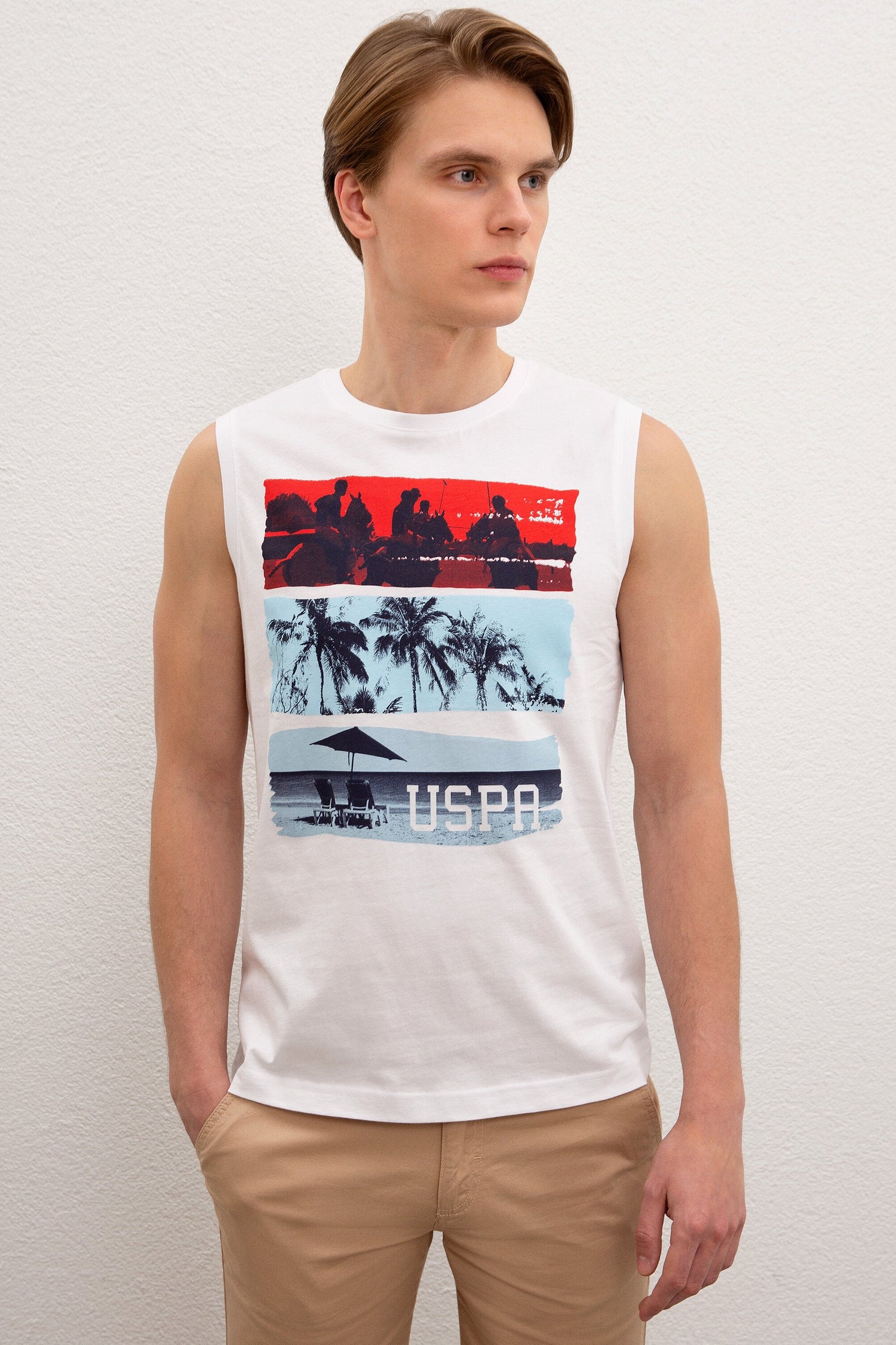 White T-Shirt U.S. Polo Assn.