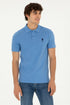 Blue Polo Shirt With Logo_G081SZ0110 1792462_VR032_01