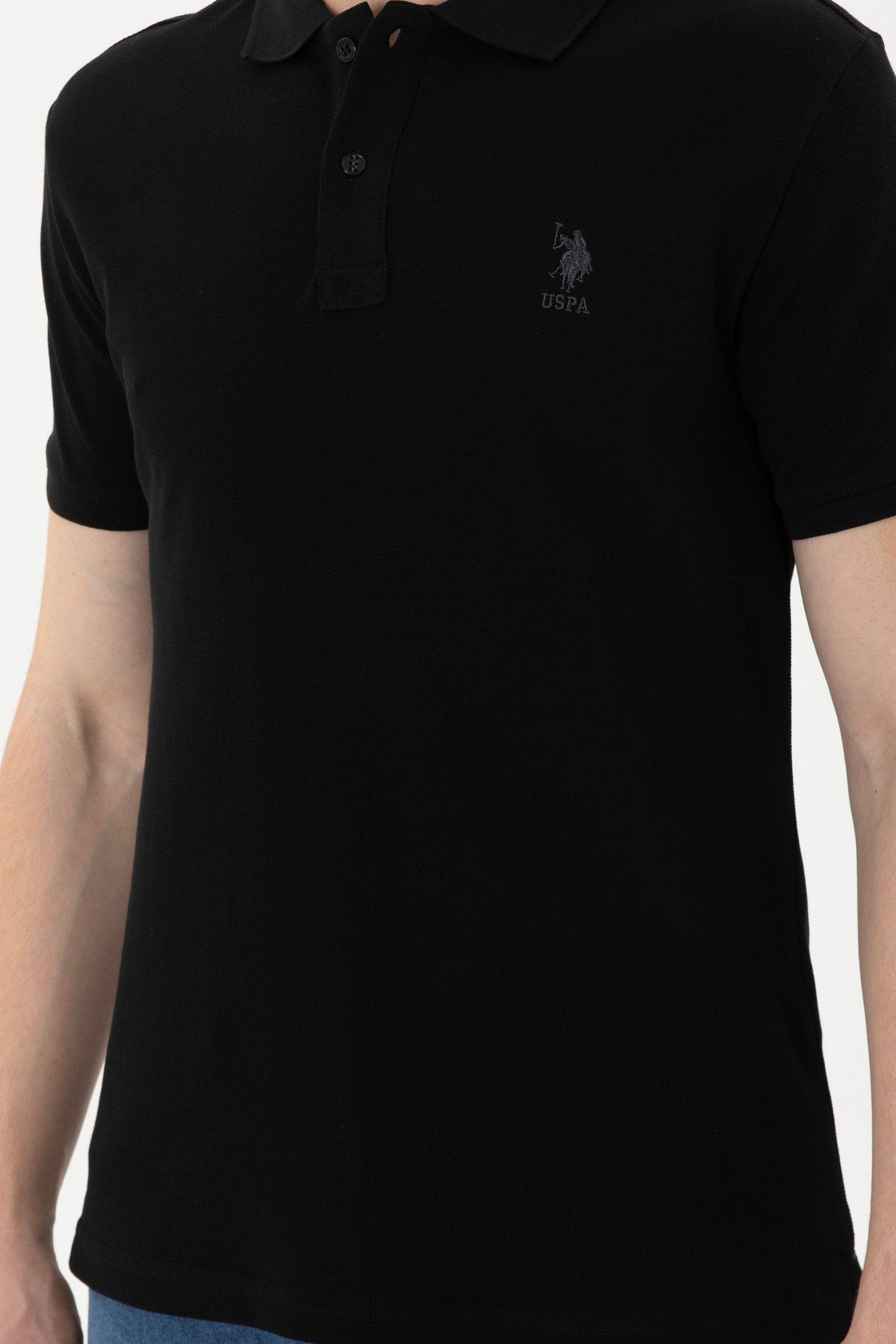Black Polo Shirt_G081SZ0110 1794860_VR046_06