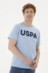 Round Neck T-Shirt With Uspa Logo_G081SZ0110 1795459_VR003_01