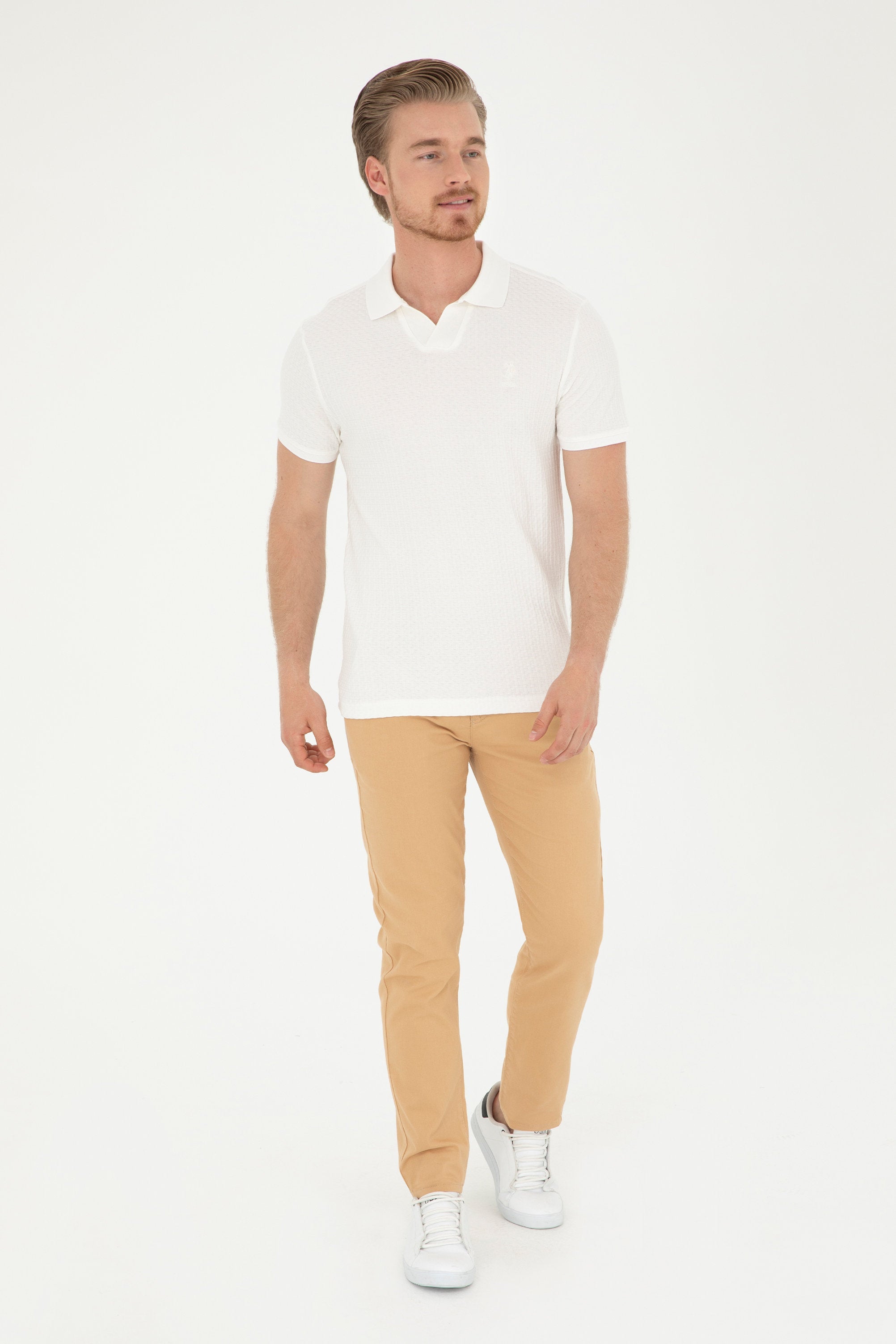 White Cuban Collar Polo Shirt_G081SZ0110 1827889_VR019_04